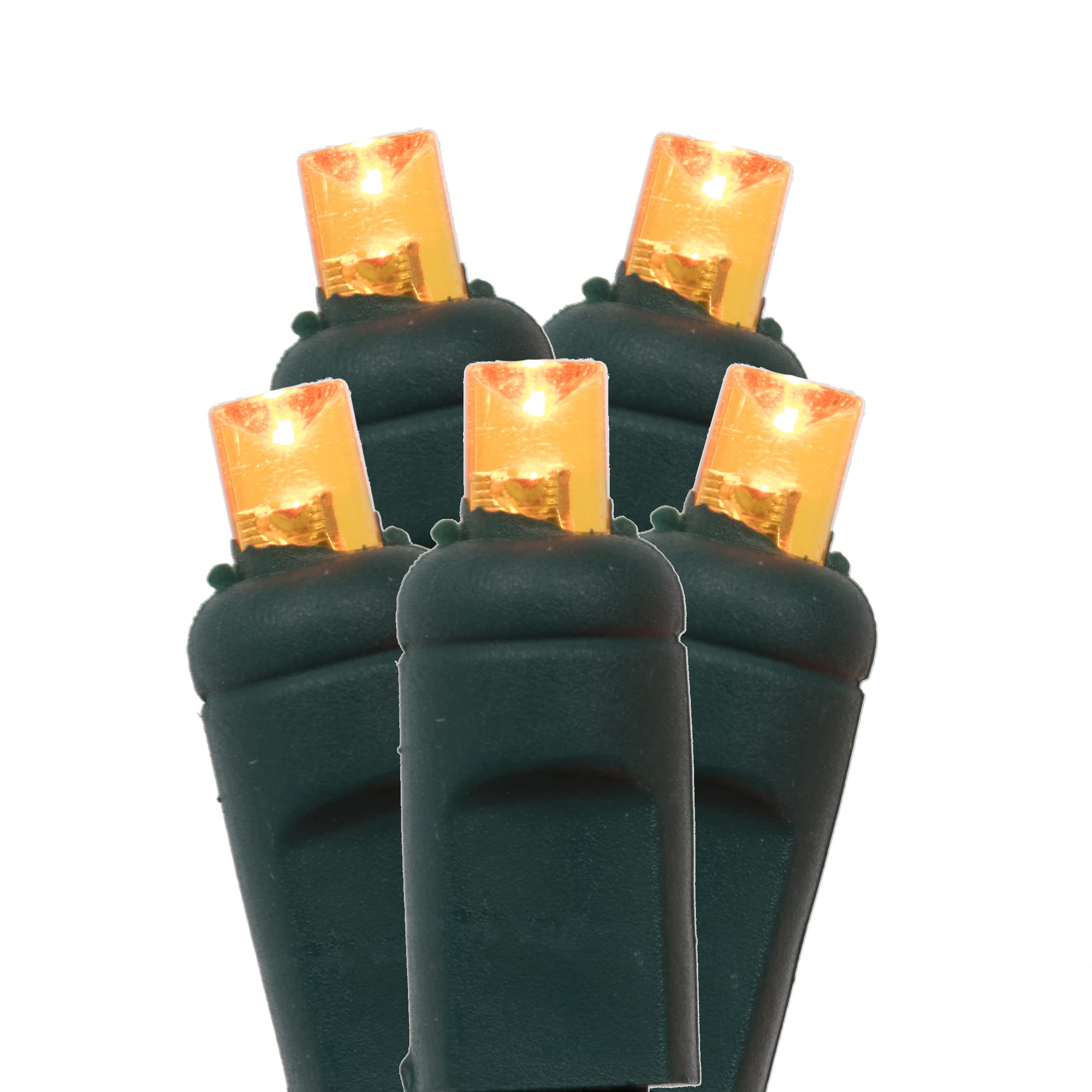 Vickerman 120Lt 4'x6' LED Orange/GW WA Twkle Net