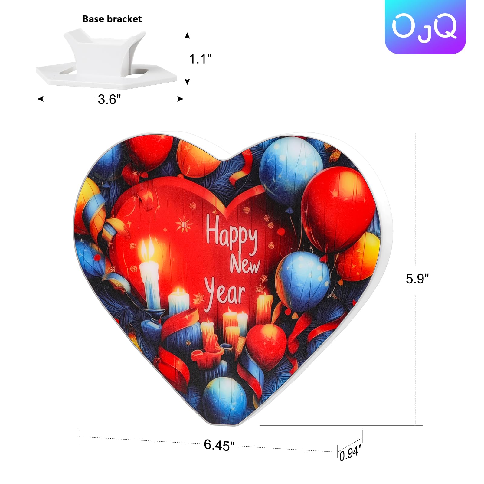 OJQ LED Light Up Letters - Colorful Alphabet Music Sync Decor - DIY Plastic New Year Gift for Girls - Bedroom Wall Decor