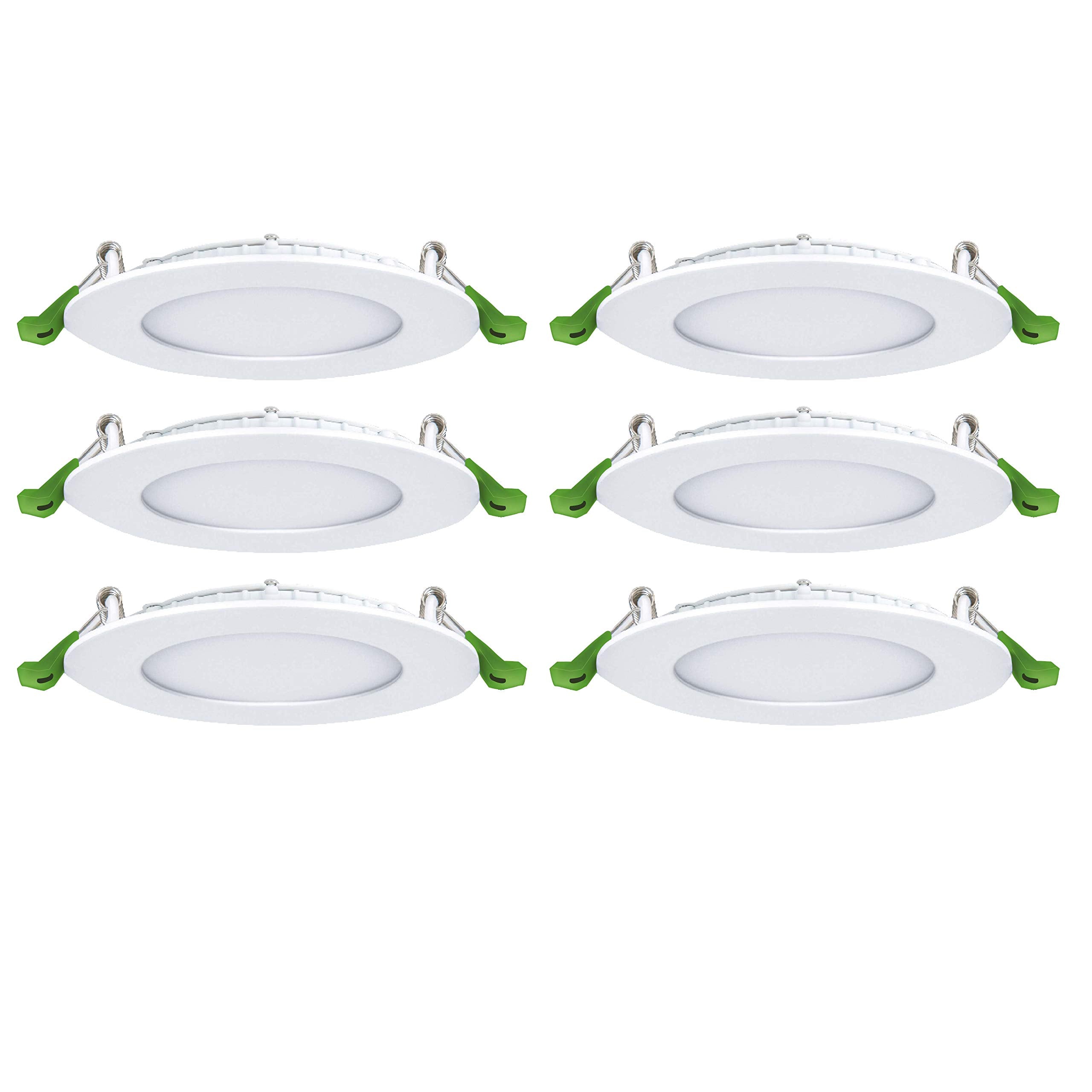 OVO O-SL4-WH-3K-6 4in Recessed Ultral Slim Light, 4 inch, White, 6 Pack