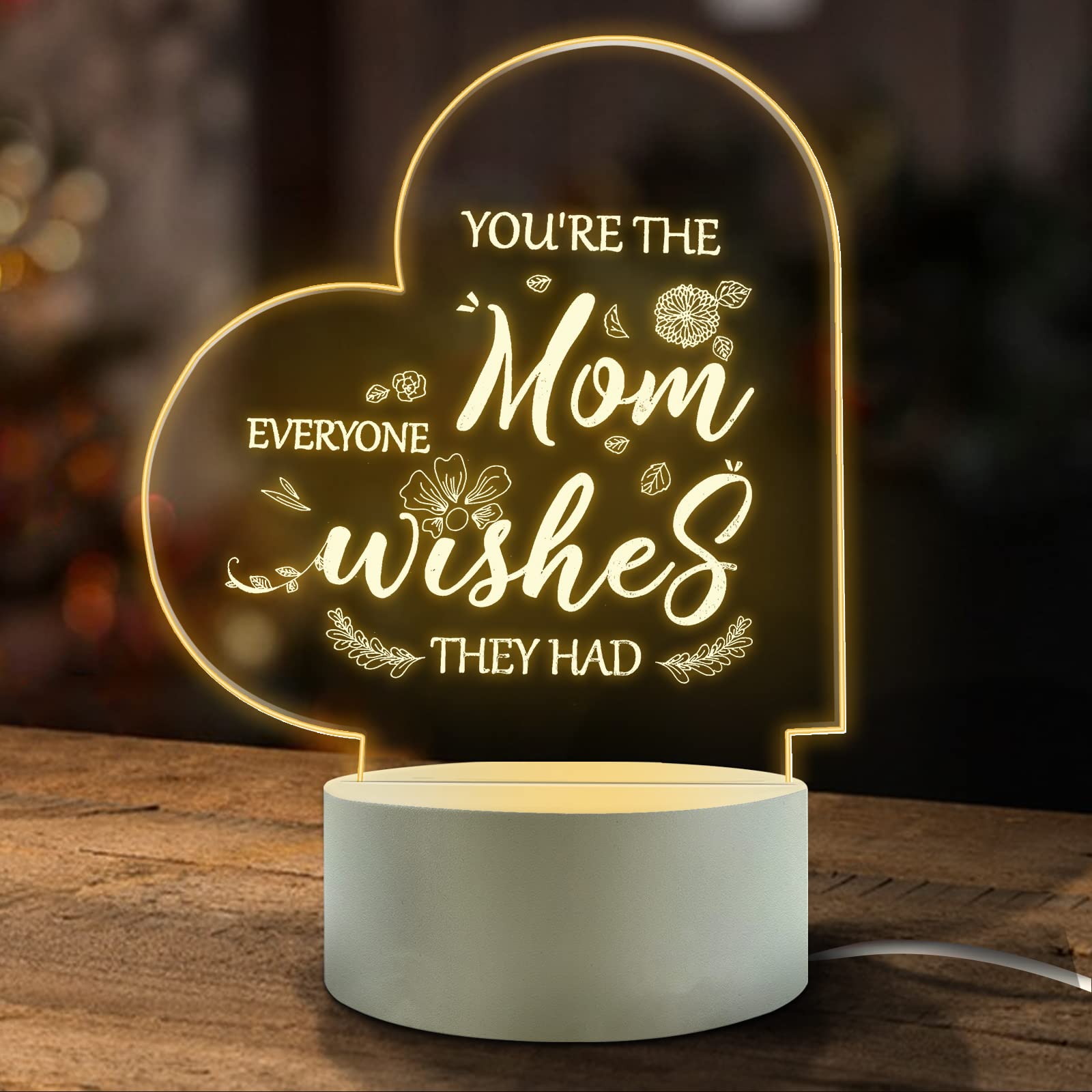 Febdey I Love My Mother-Best Mom Birthday Gifts From Daughter Son