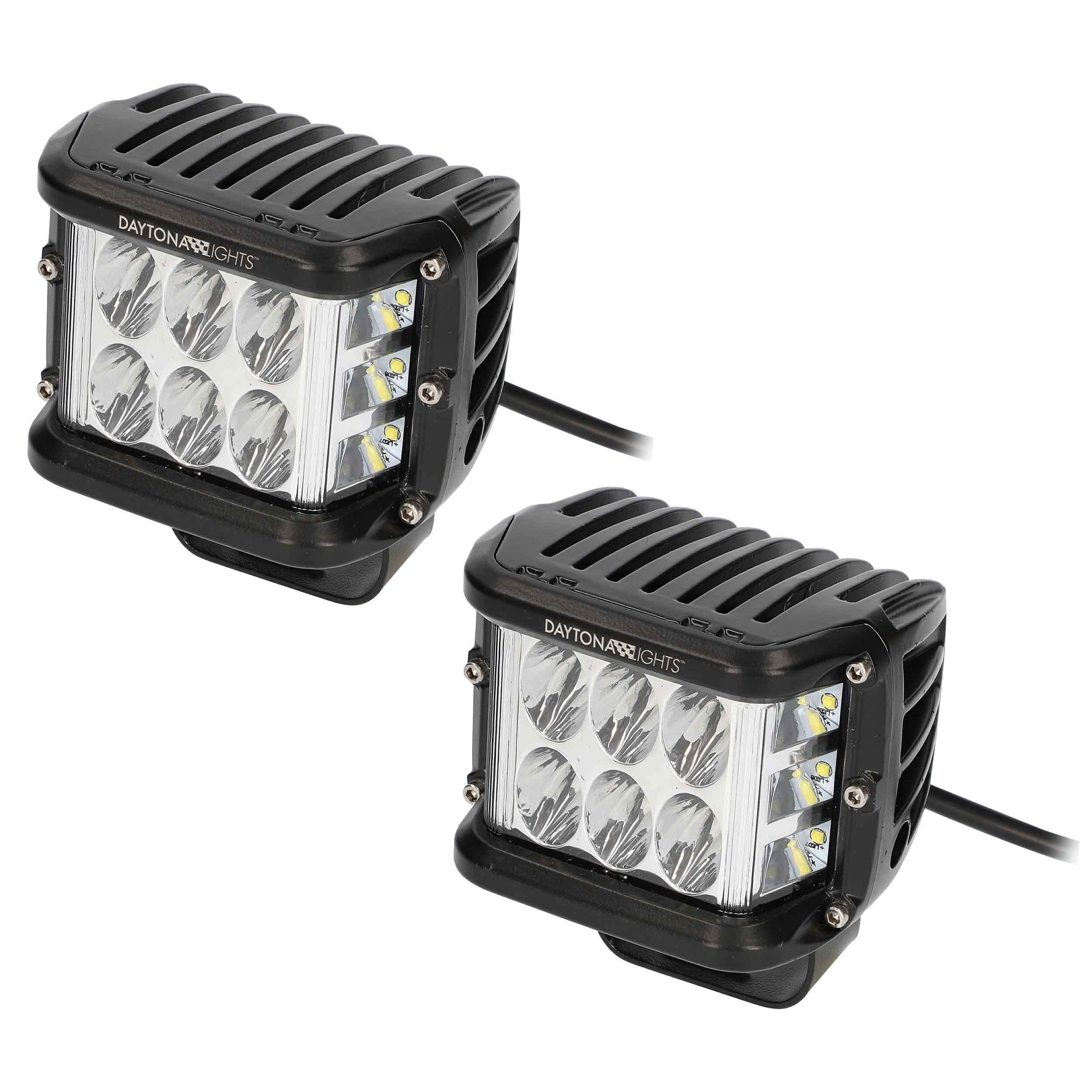 Metra - Dual Row Cube Lights - 140-Degree Dual Zone, 12 Led (Dl-Cl3)