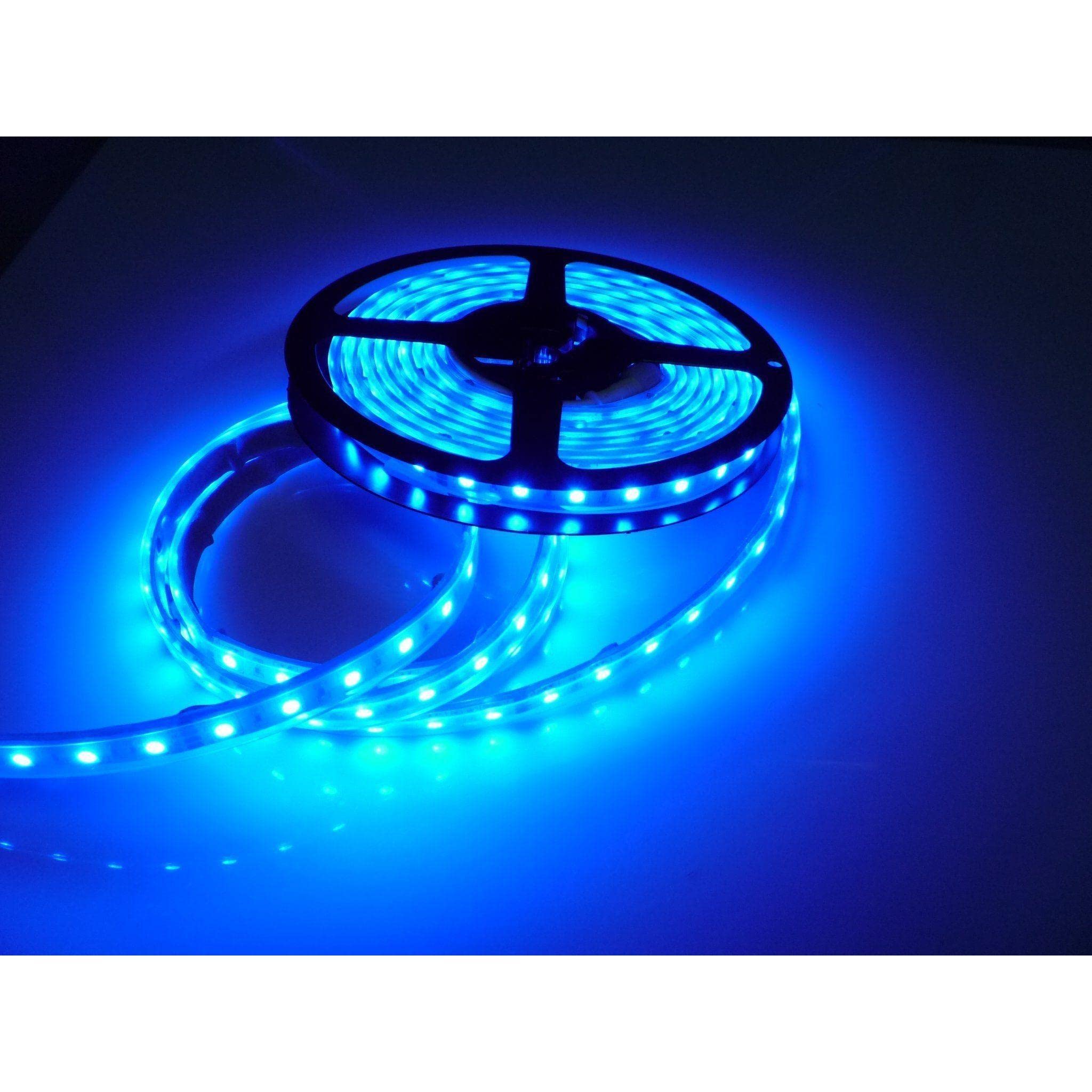 T-H Marine Led Under Deck Light Kit - Blue 20 Ft Strips For 16-22 Pontoon Boats, Model Led-Pbdk20B-Dp