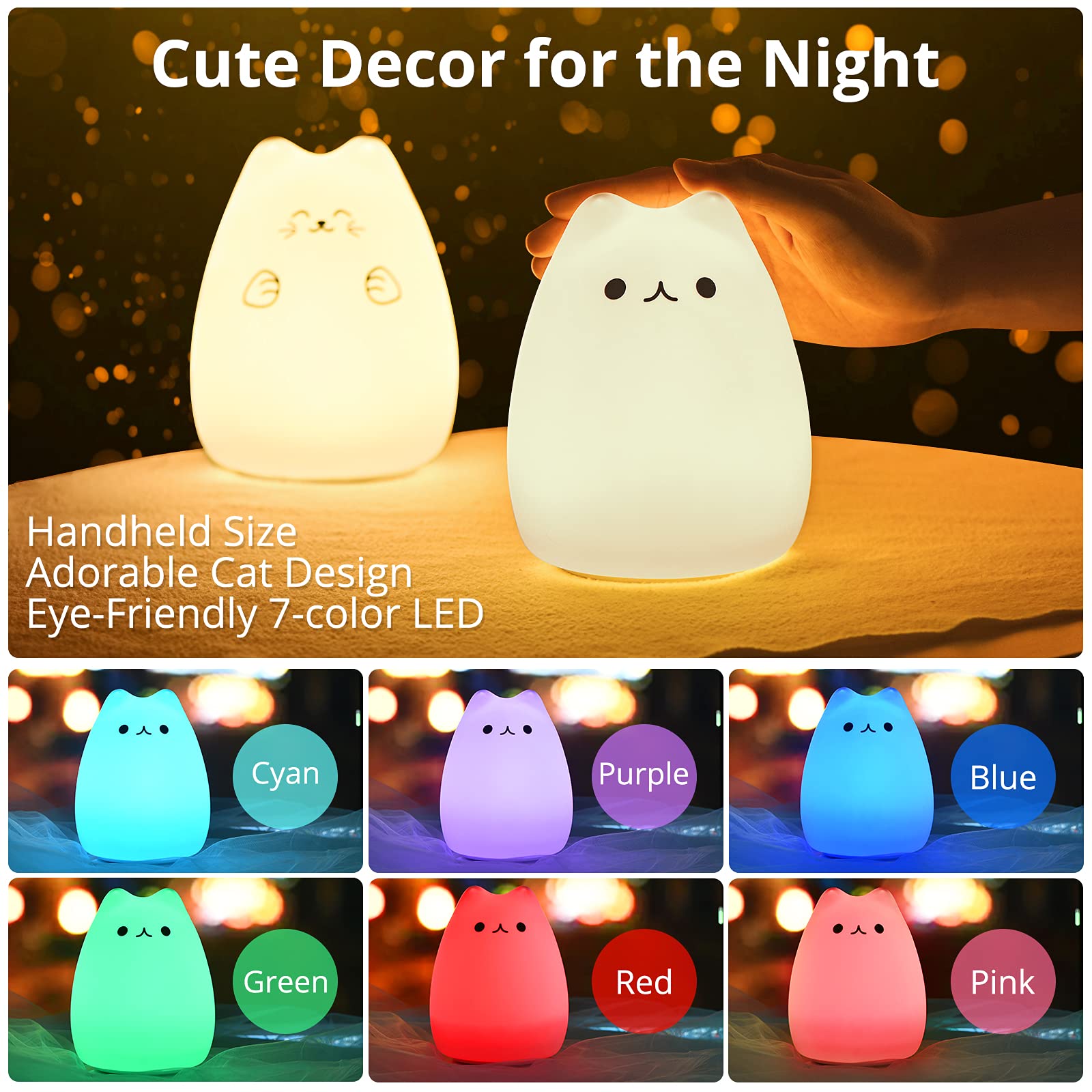 GoLinens Cat Lamp