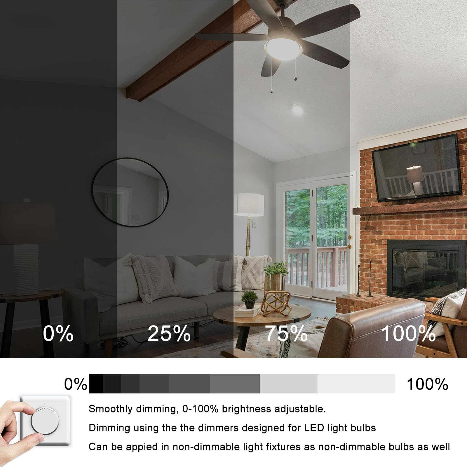 Trijzhou Jde11 120V 100W Halogen Candelabra Bulbs Equivalent, 6000K Daylight White E11 10W 120V Energy Saving Dimmable T3/T4 Min