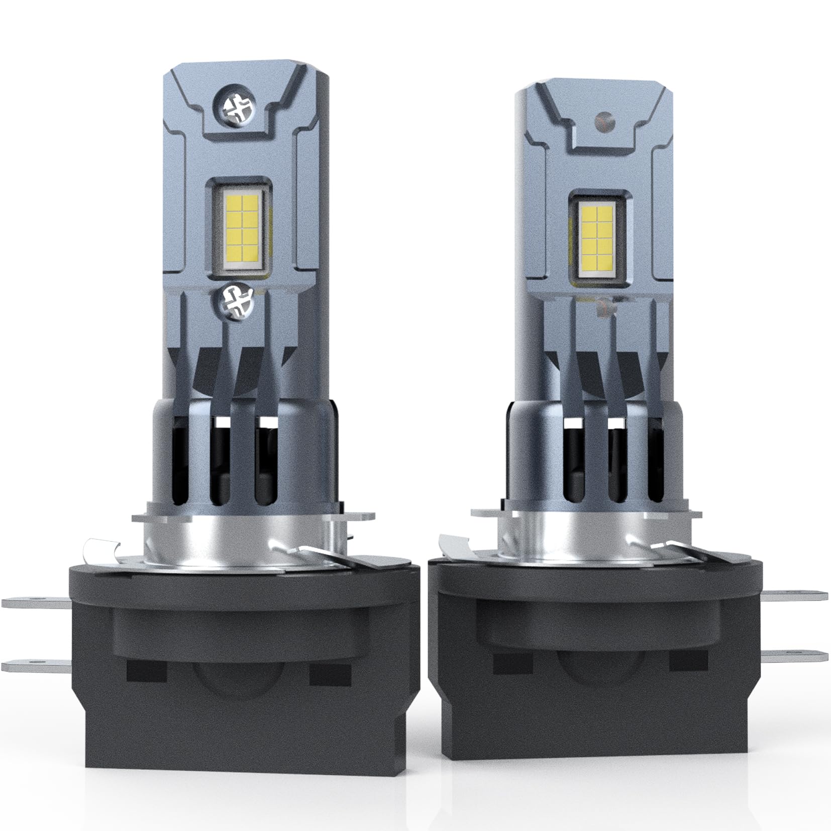 CHOPDARK H11B LED Fog Lamp Bulbs 50W 20000Lm 6500K White Light - 2pcs