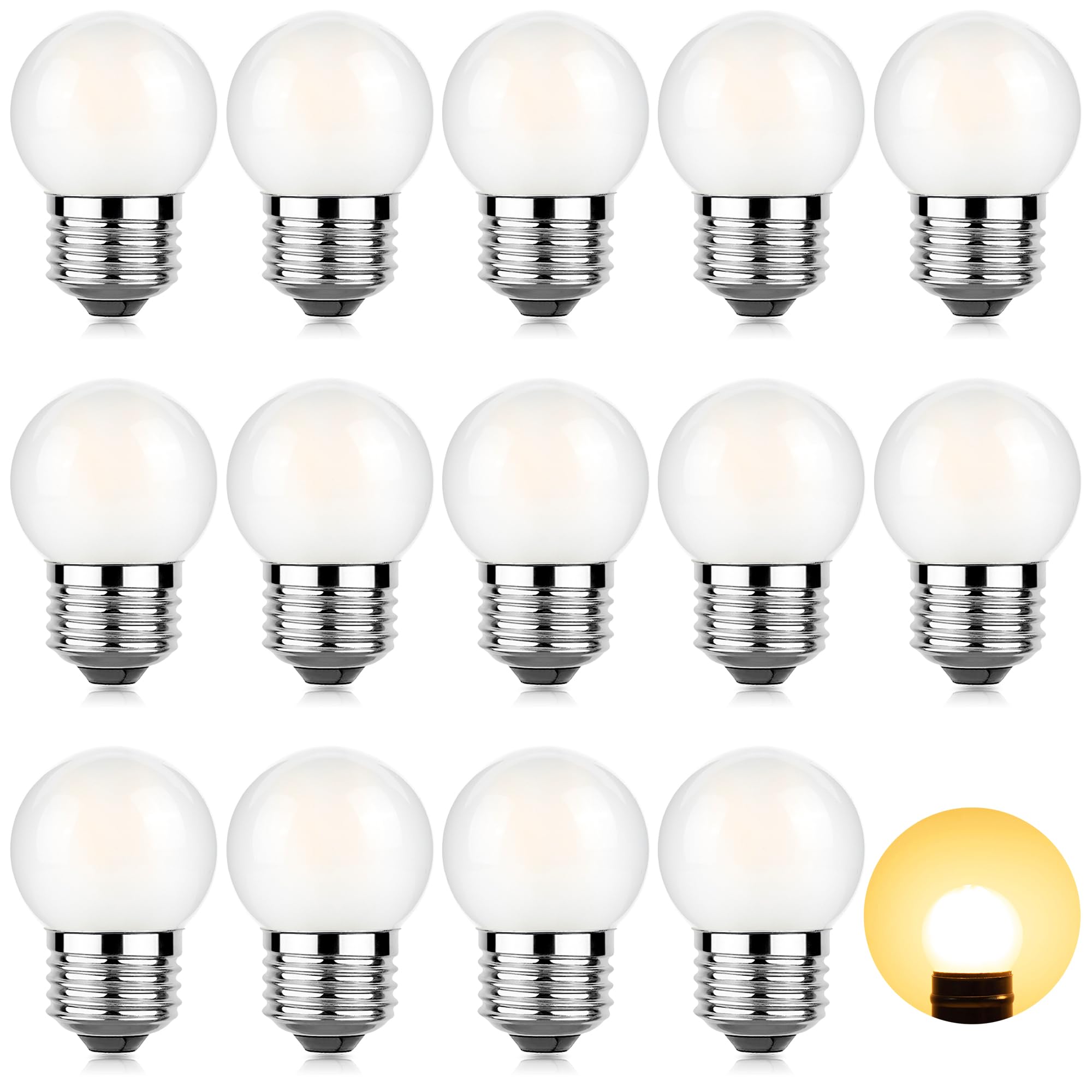 Sphoon Dimmable LED Light Bulb 3W 25W Equivalent E26 Frosted 2700K 260lm Soft Warm White 15 Pack