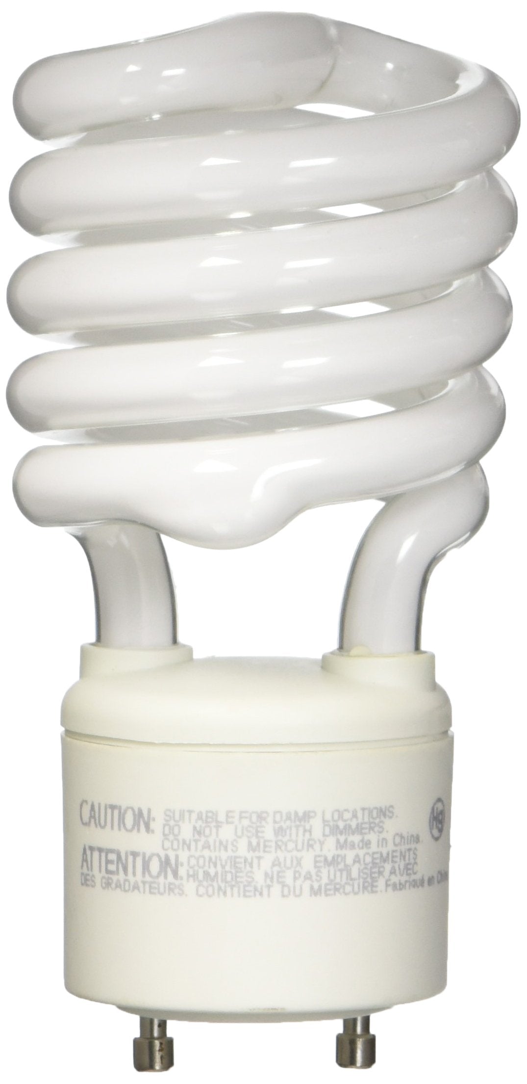 TCP SpringLamp CFL Bulb, 100W Equivalent, Soft White 2700K, GU24 Base, 1 Count, Model 33127SP