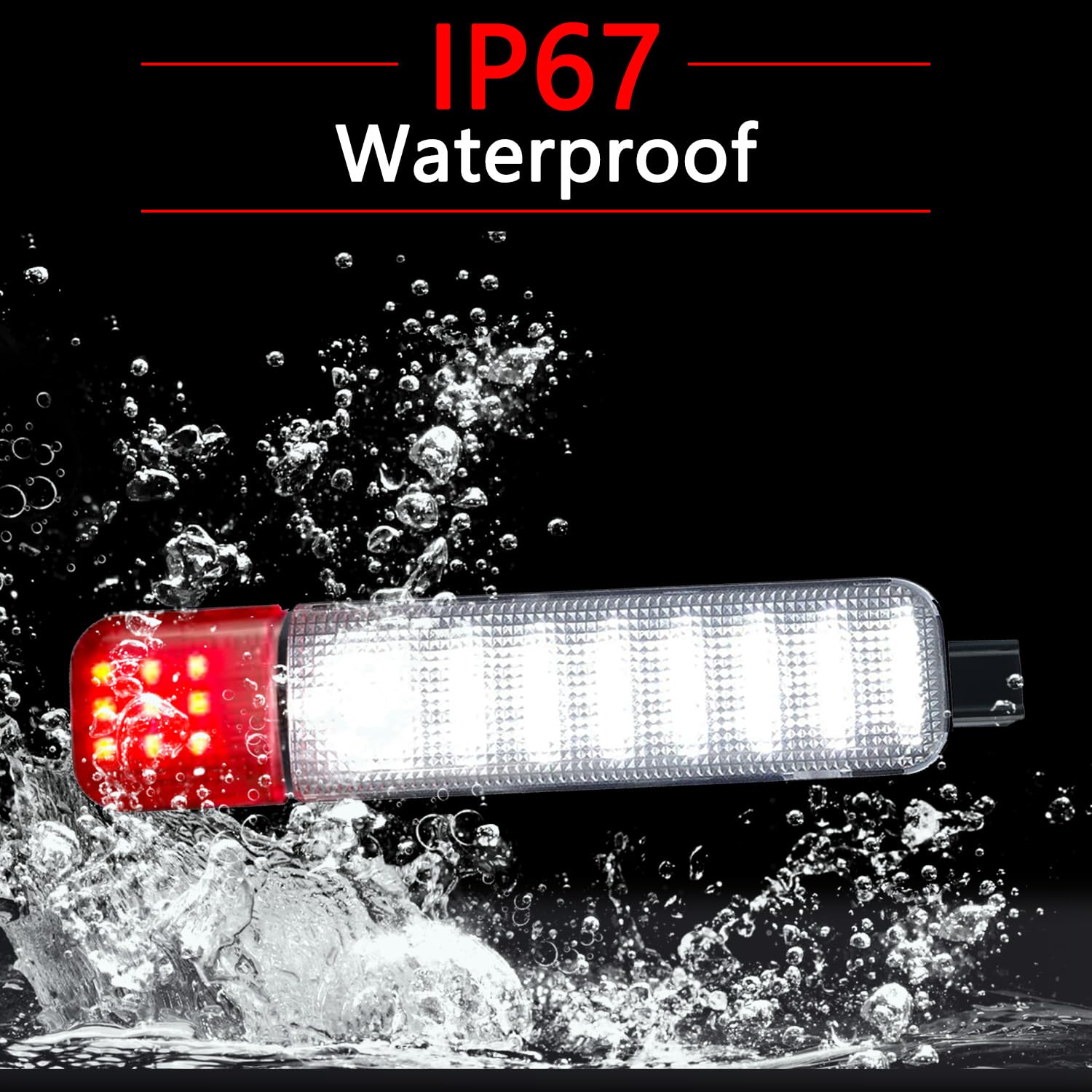 Afeisol Led Side Door Panel Lights Courtesy Light Fit For Chevy Sierra Gmc C/K, Yukon Silverado 1500 2500 3500 Avalanche, Suburban, Hum-Mer H2 Interior Side Door Panel Light 4Pcs