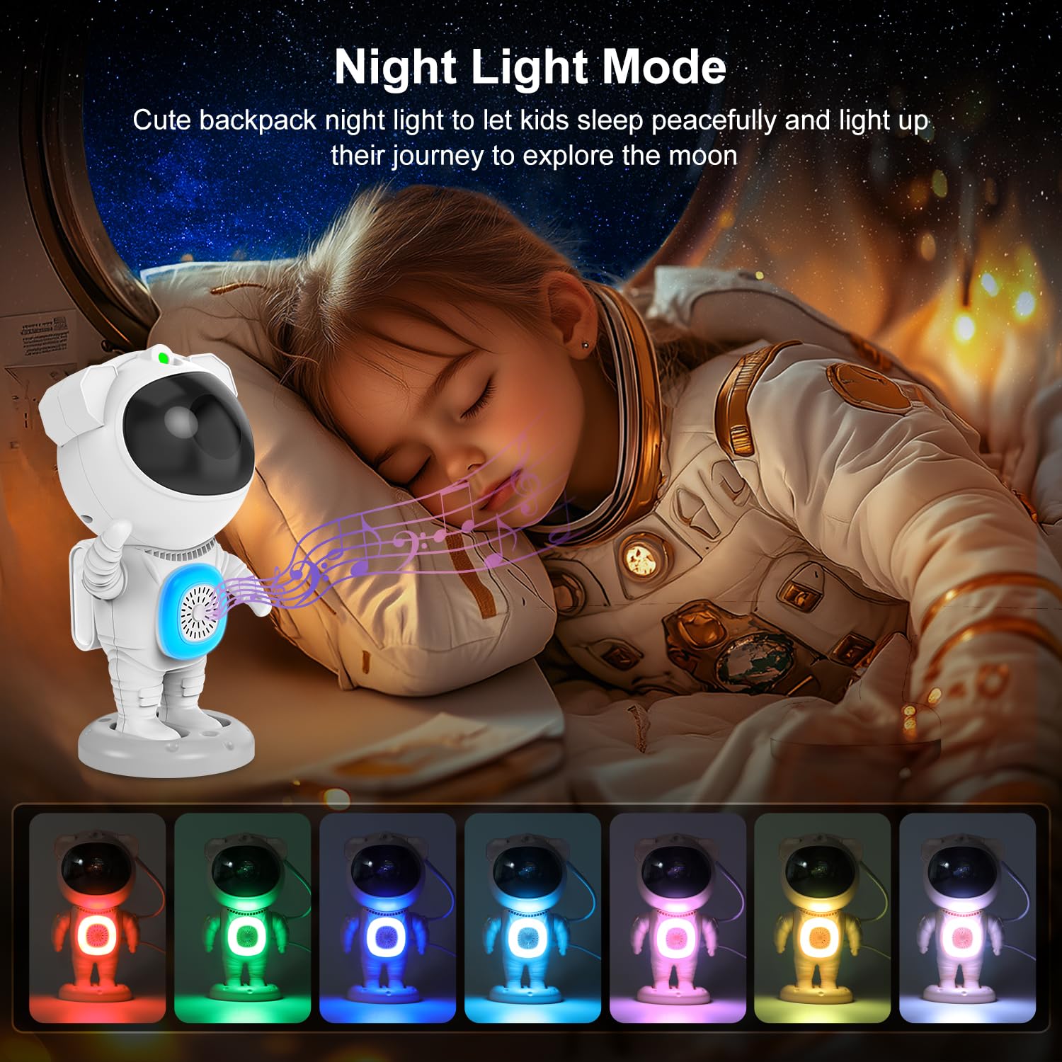 Galaxy Projector, Star Projector For Bedroom, Night Lights For Kids Room, White Noise, Bluetooth Speaker, Remote Control, Room Decor, Gifts For Girls, Boys, Adults, Christmas, Birthday