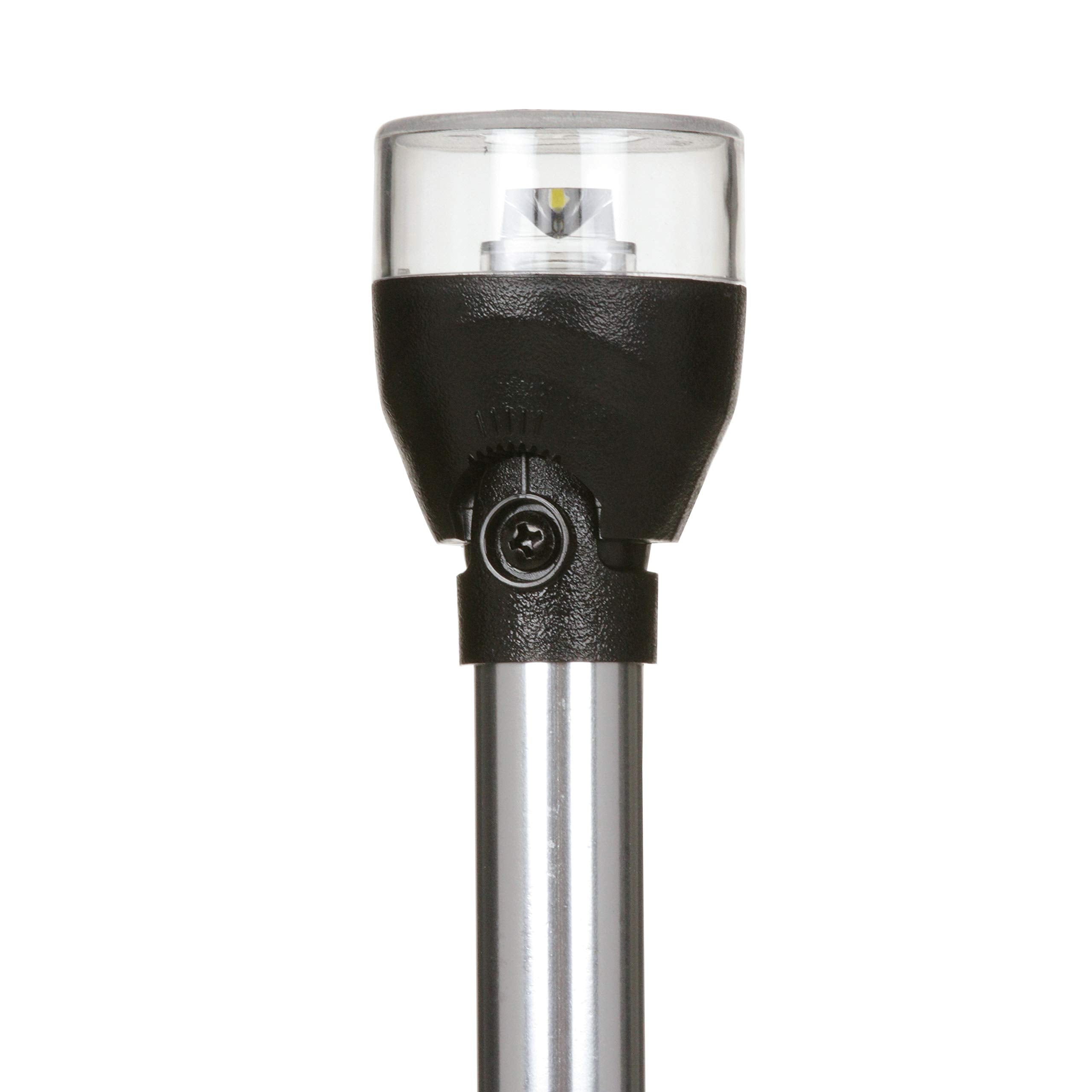 Attwood 5540-54A7 All-Round Folding Led Navigation Pole Light 54&quot;