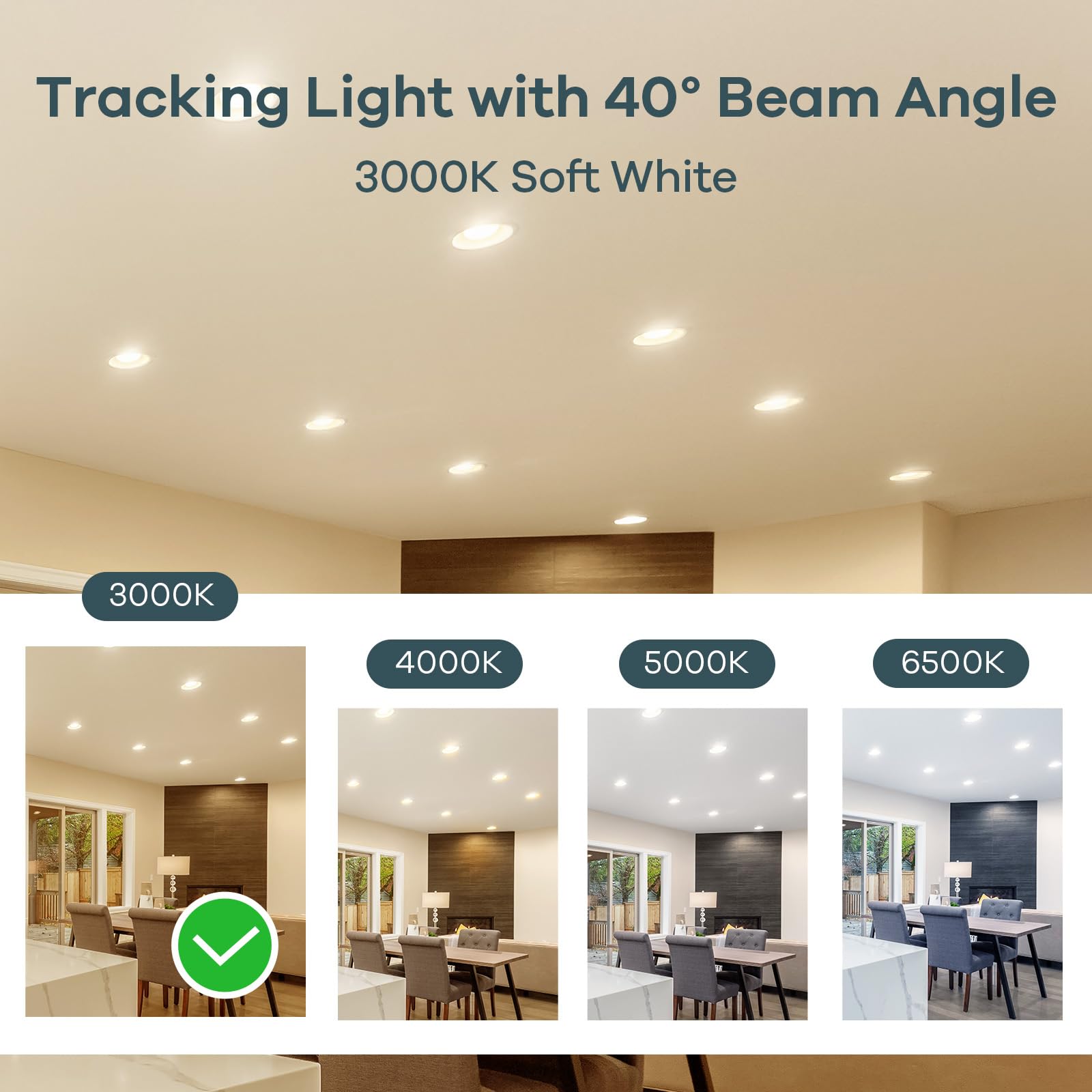 Linkind Mr16 Led Bulb Dimmable, Gu5.3 Bi-Pin Base Mr16 Led Bulbs, 6.5W (70W Equivalent) 3000K Soft White 640Lm Mr16 Led Spot Lights, Recessed, Tracking Lights, 12V Low Voltage, 12 Packs