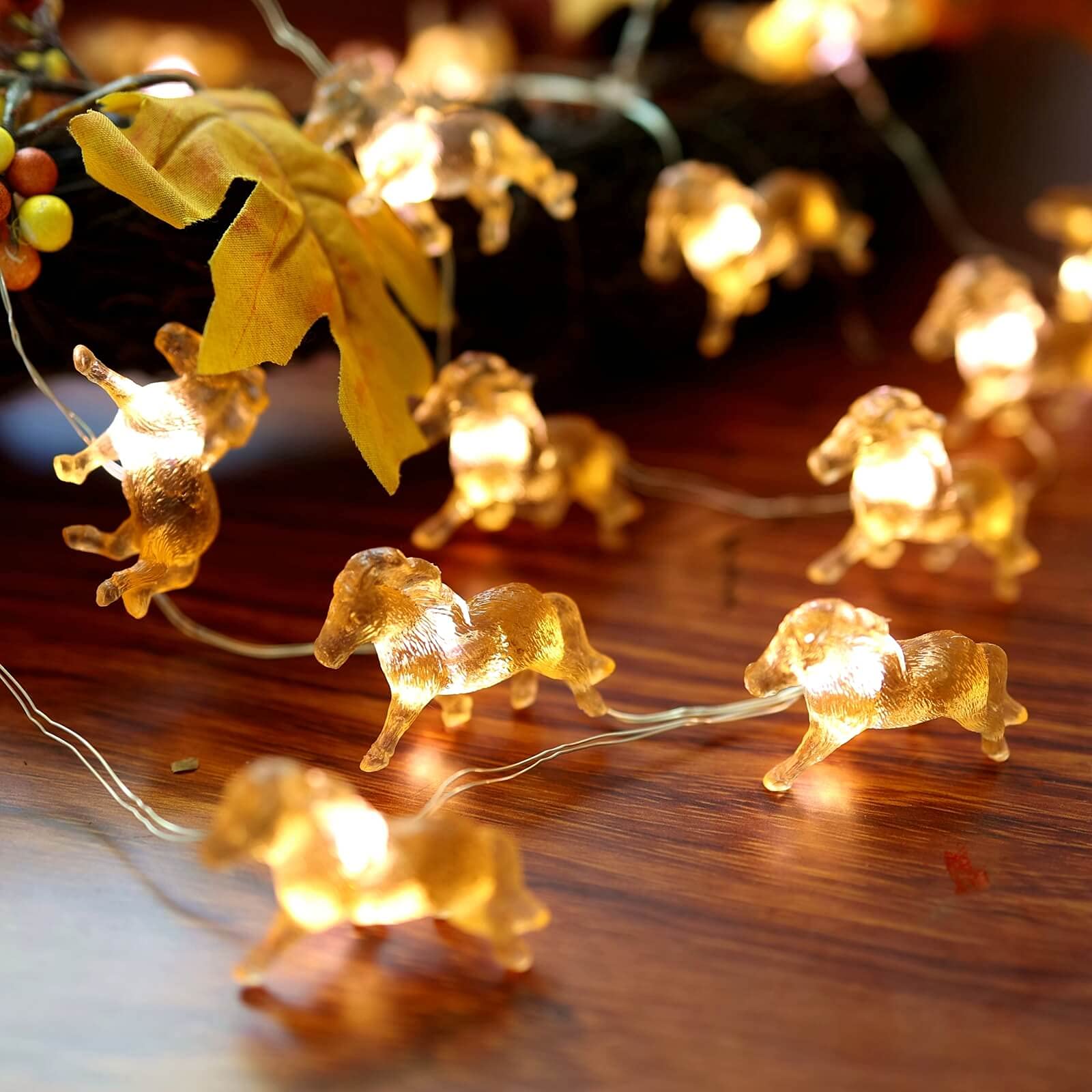 THE HXT BARTLETT Solar Outdoor Lights 40 LEDs Multicolor Waterproof String Lights for Garden Patio Décor 14ft Fairy Light