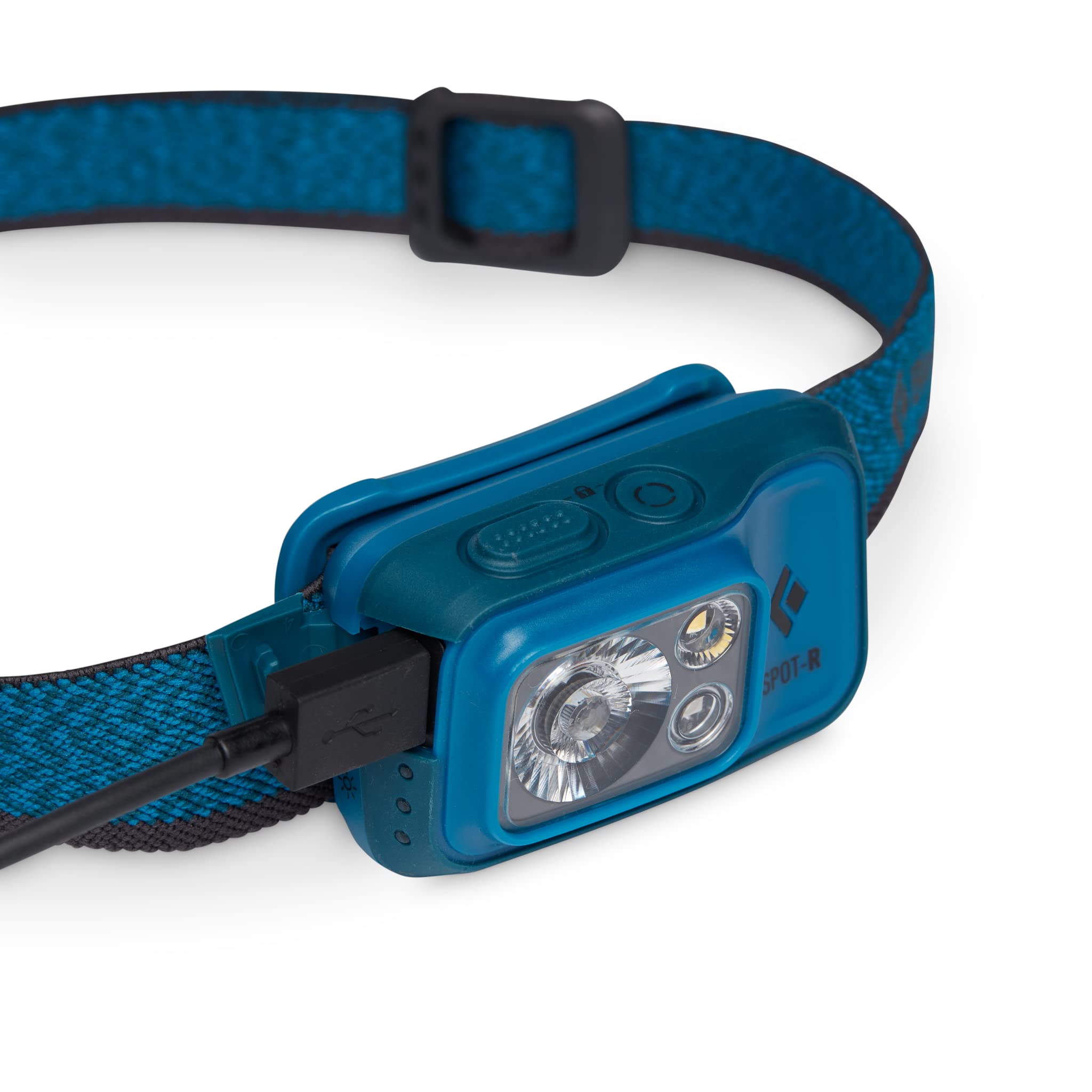 Black Diamond Spot 400-R Headlamp, Plastic, One Size, Azul, Model BD620676