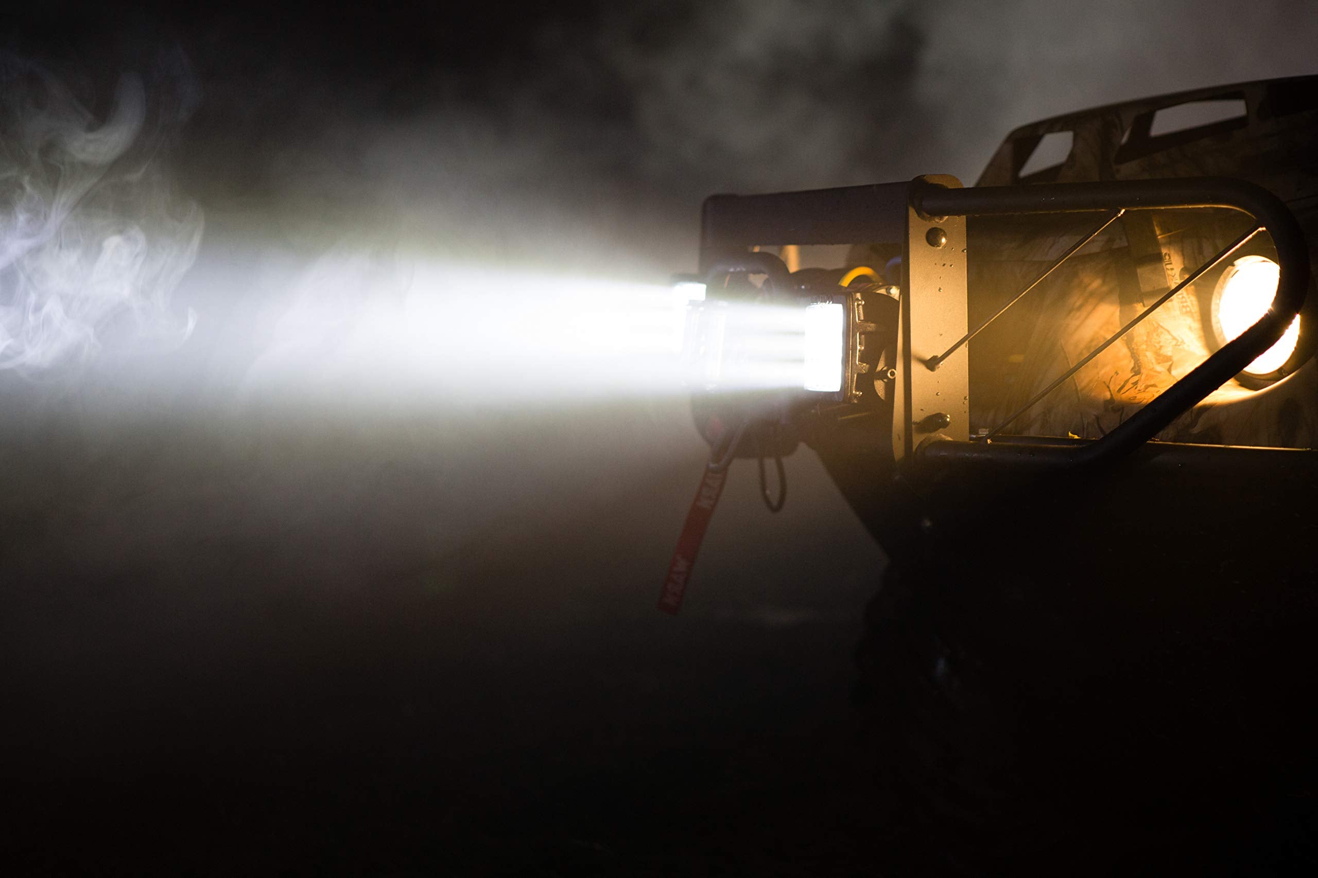 Golight|Gxl Performance Spotlight Led Permanent Mount Flood Light For Work Trucks, Boats, Rvs And More Marine Grade - Black