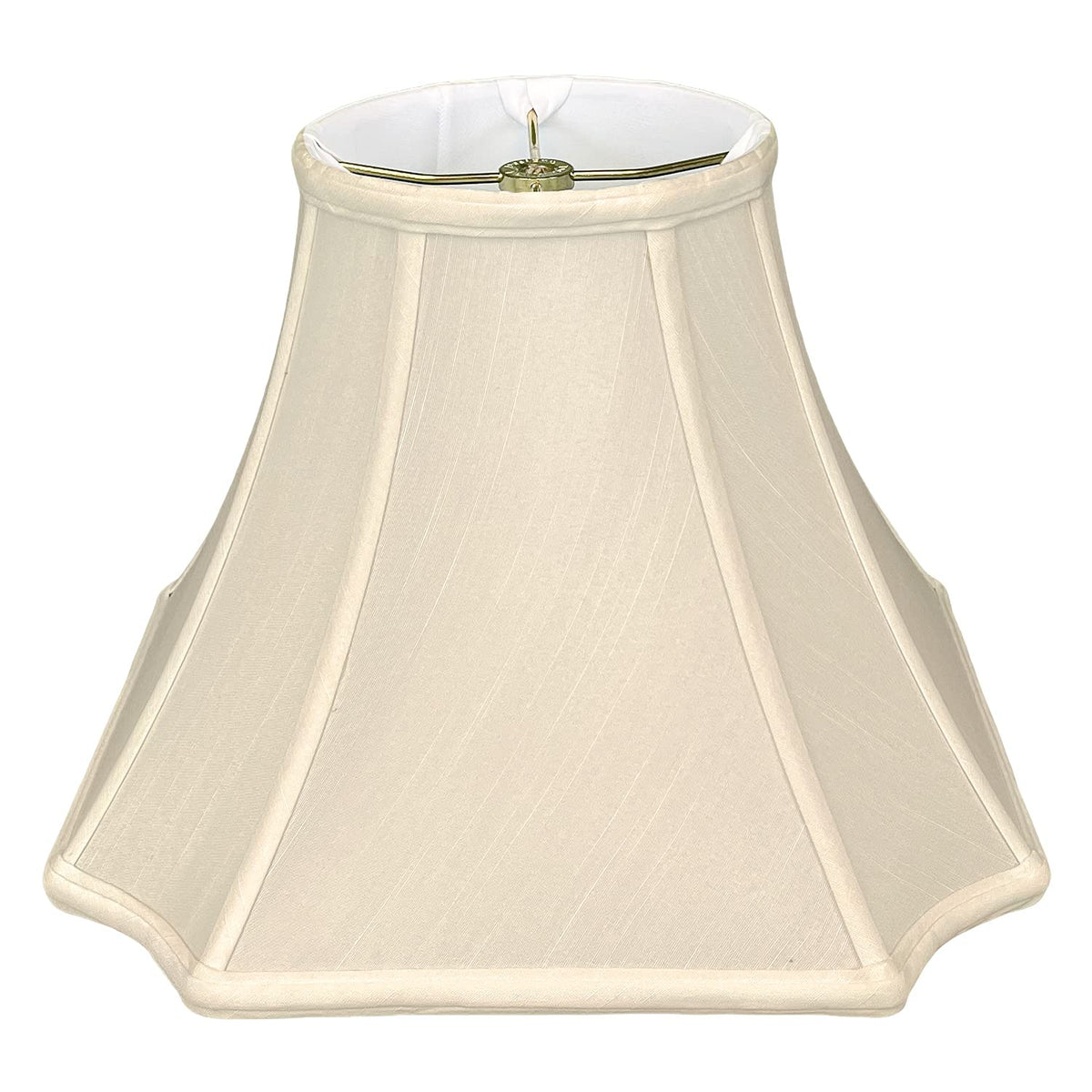 Royal Designs Square Inverted Cut Corner Basic Lamp Shade, Beige, 9 x ...