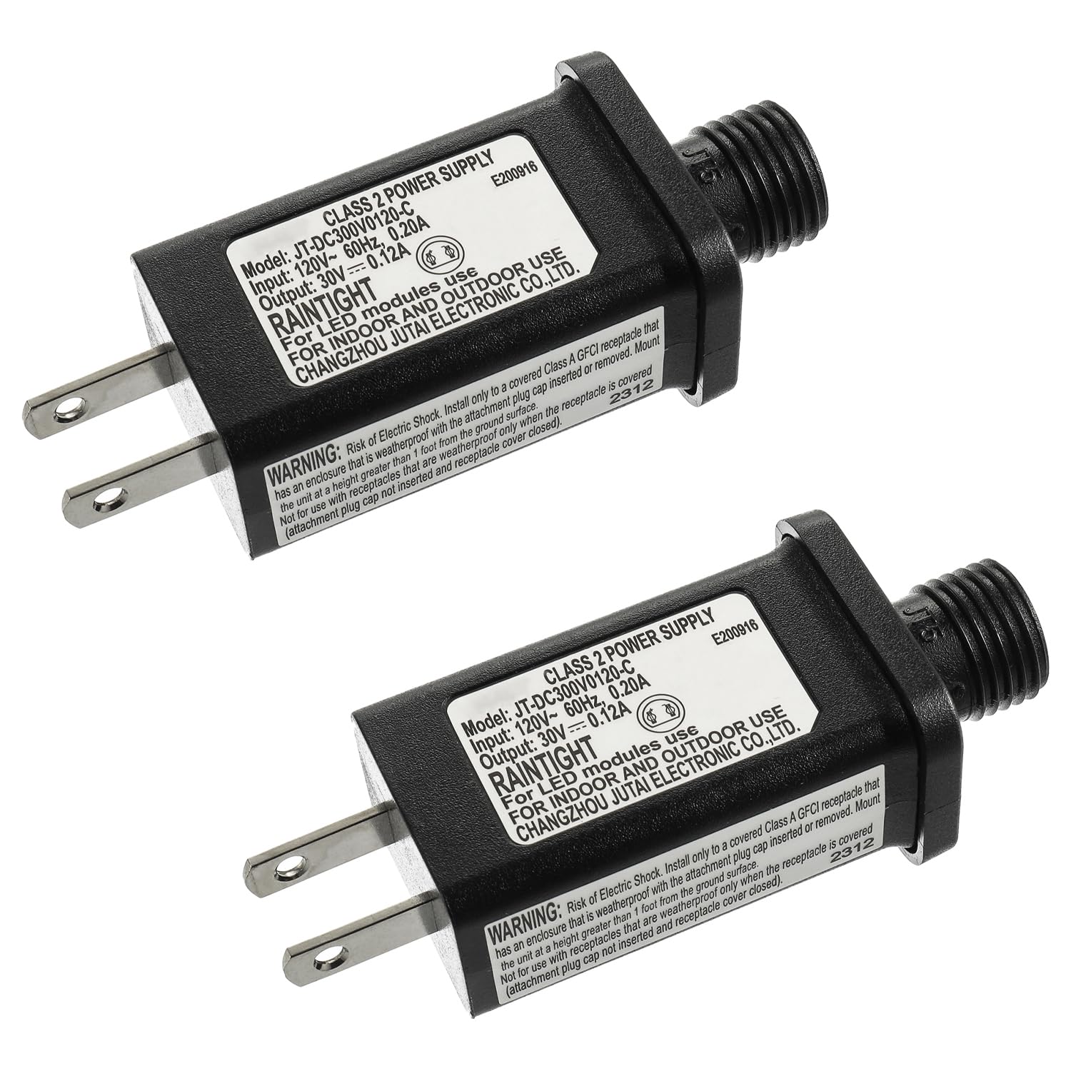 SIGANDG 30V 3.6W LED Transformer Replacement Class 2 Power Supply for Christmas String Light Inflatable Decorations LED Controll