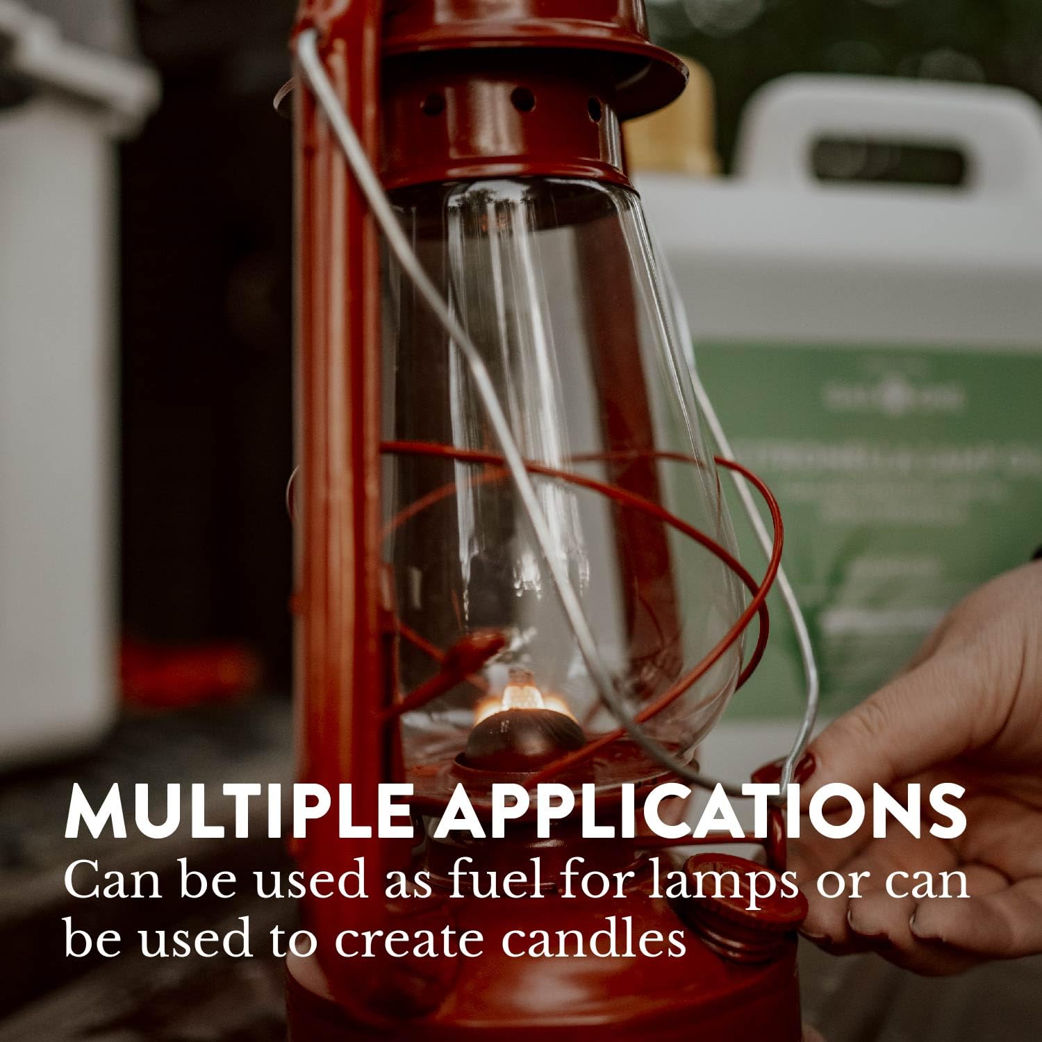 1 Gallon Lamp Oil Torch Fuel - Extra Strength Citronella Oil - Clear Paraffin Lamp Oil - Smokeless & Clean Burning - Ideal for O