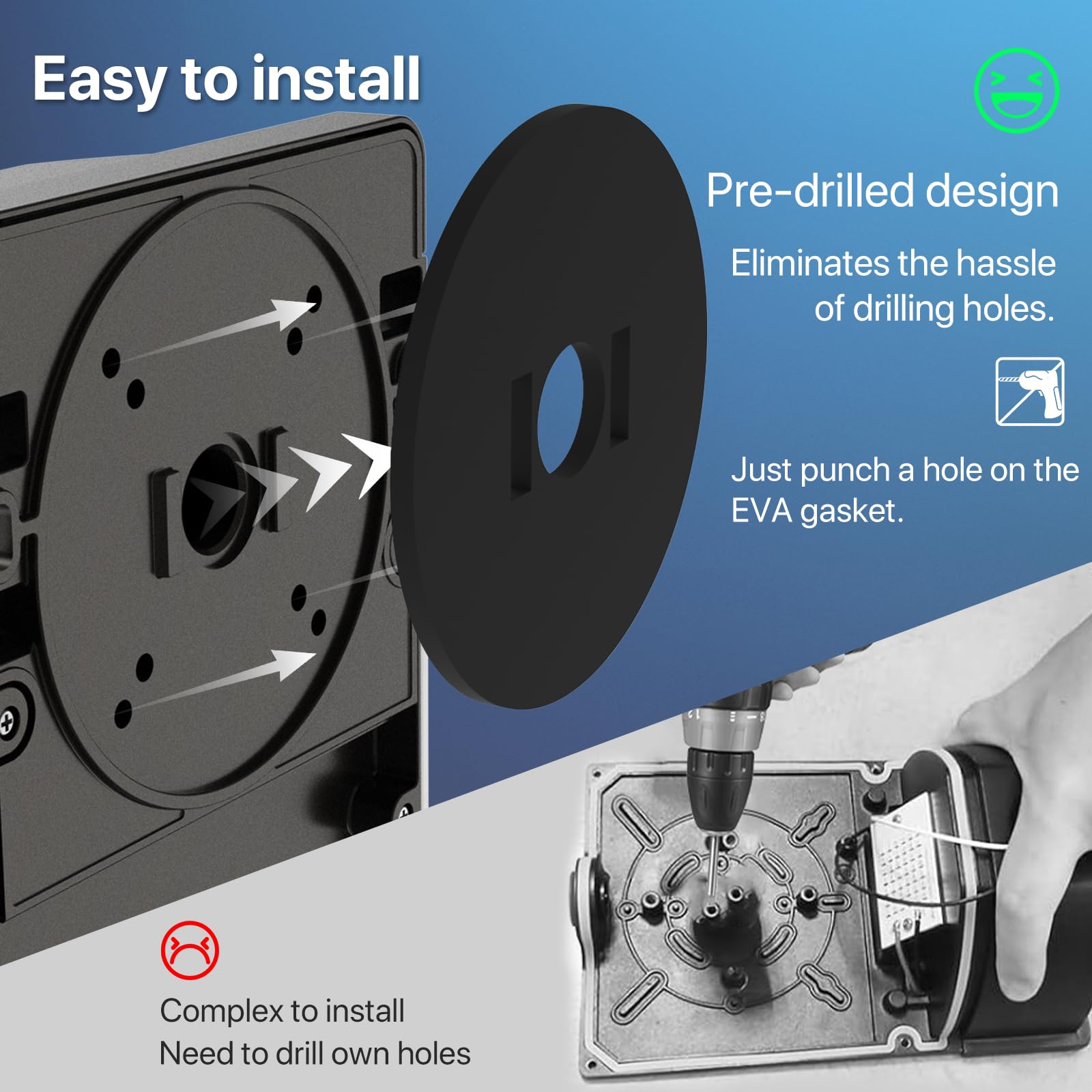 Hyperlite Led Wall Pack Light 30W 2-Pack, 3600Lm, 5000K, Brown, With Dusk To Dawn Photocell For Exterior Use