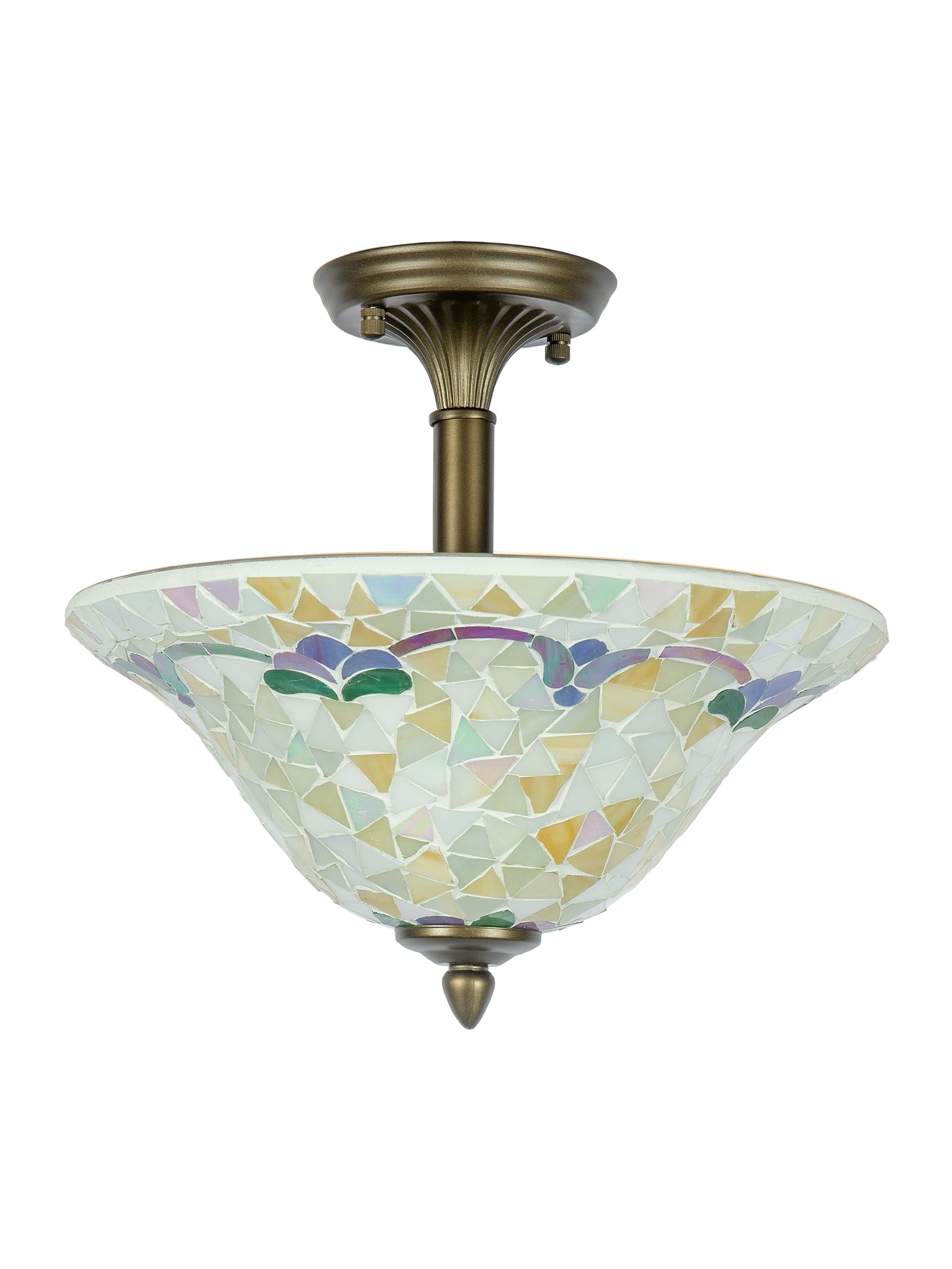 Dale Tiffany Johanna 13.25-Inch Metal Light Fixture - Stylish Home Lighting Solution