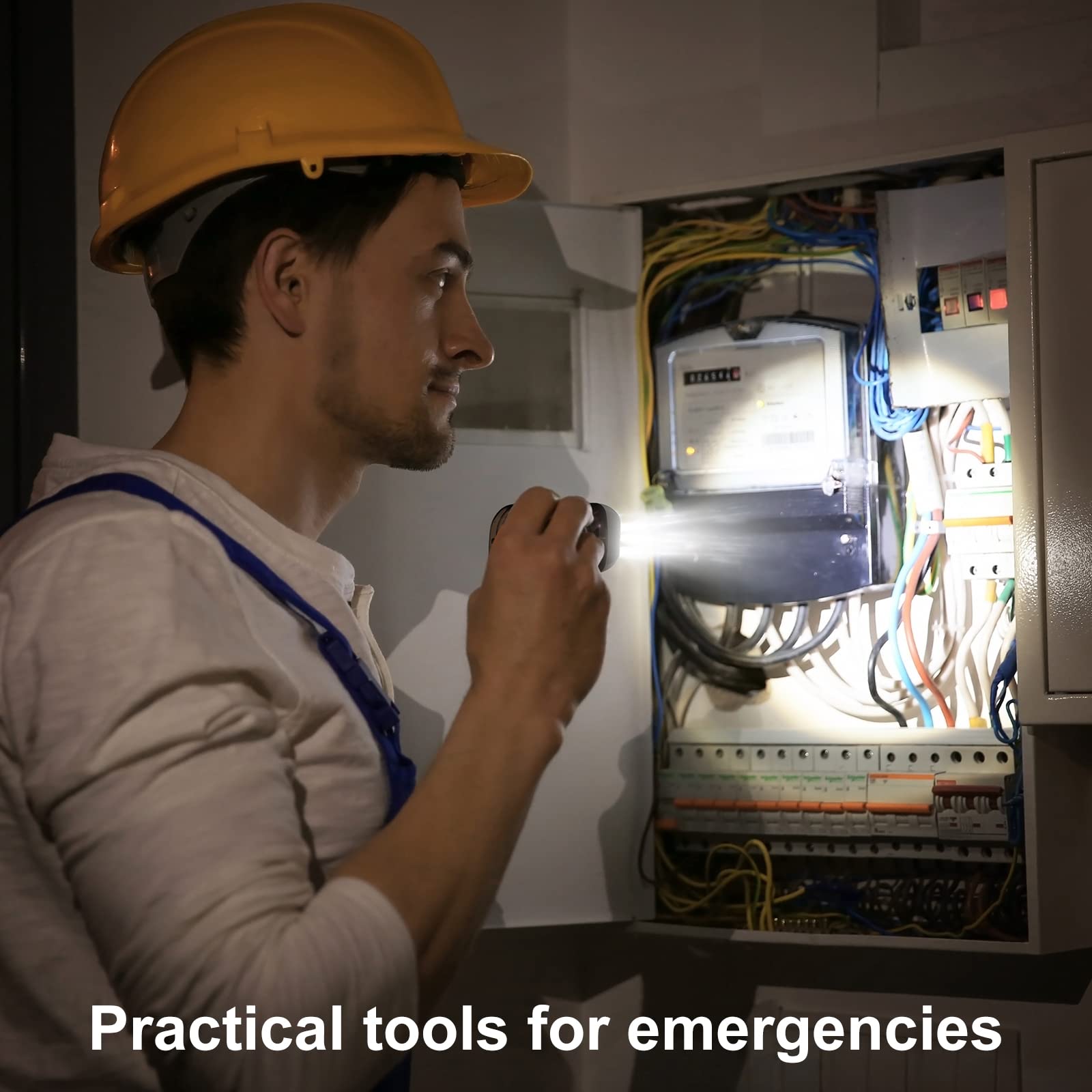 Treela 36 Pcs Hand Crank Flashlight Bulk Squeeze Wind Up Flashlight No Battery With Led Self Powered Charging Torch Dynamo For Camping Emergency Survival Christmas(Yellow, Gray, Blue, Red)