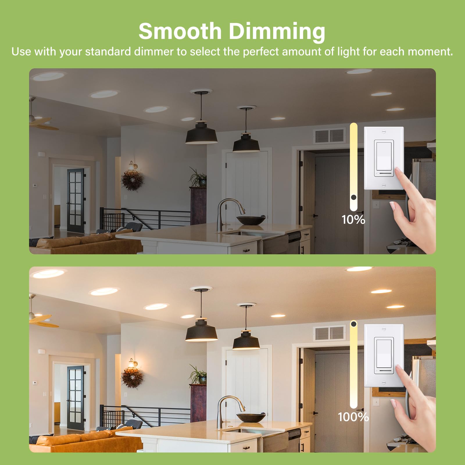 Sigalux Ecobright, T20 Compliant Indoor Flood Light Bulbs,Br30 Dimmable Led Bulbs,65 Watt Equivalent,Soft White 2700K,Efficien 7