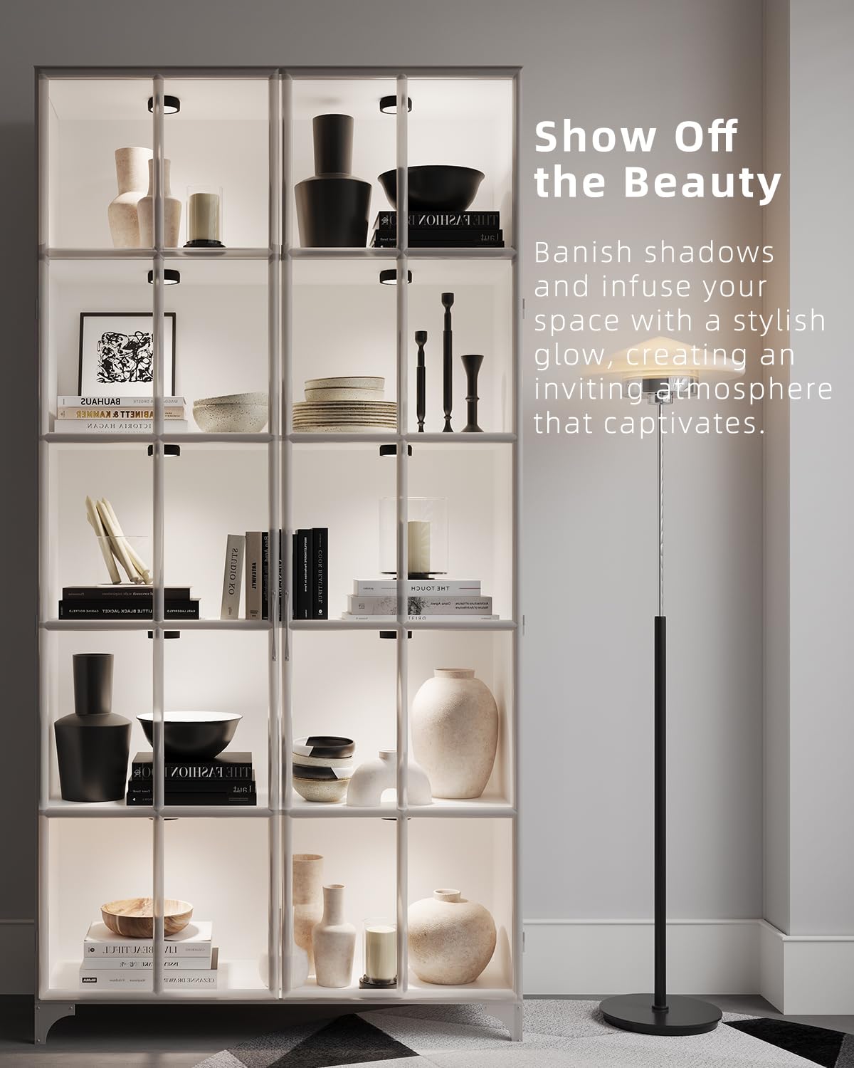 Led Puck Lights Rechargeable With Remote, Black Stick On Lights For Closet Battery Operated Push Button Light Magnetic Under Cabinet Tap Lights Usb Bookshelf Light Wireless Kitchen Counter Touch Light