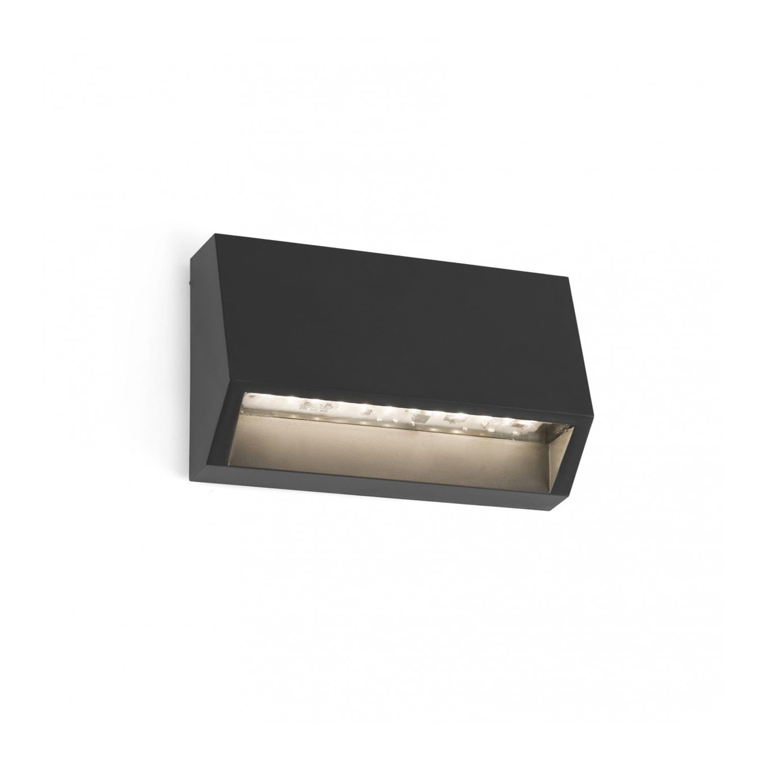 ZONK LED Step Lights, Waterproof IP65, 4000K, 6.299 Inch, Black, Model 1601Black, Indoor/Outdoor, 110V-240V,