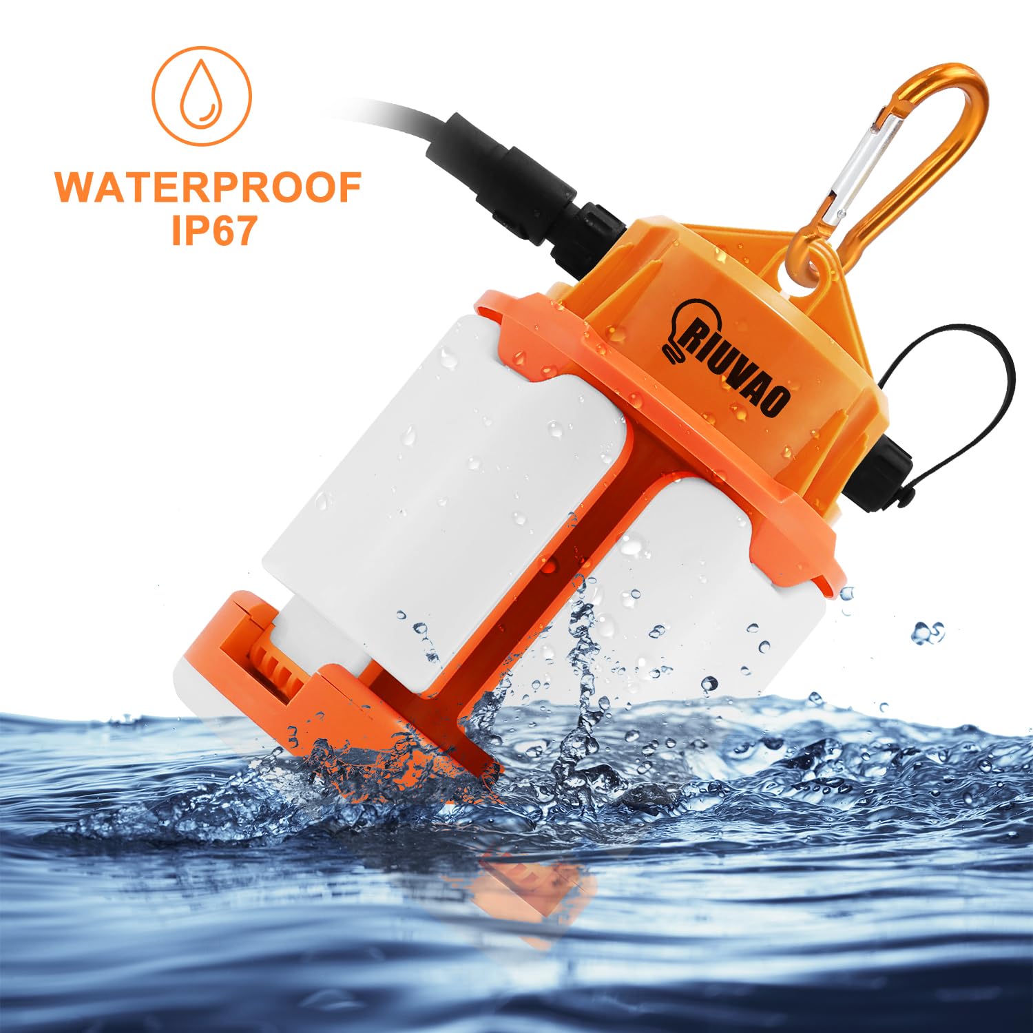 60W Led Temporary Work Light,9000Lm 5000K Super Bright Construction Lights 4 Adjustable Light Panels,Led Work Light Ip67 Dust Wa