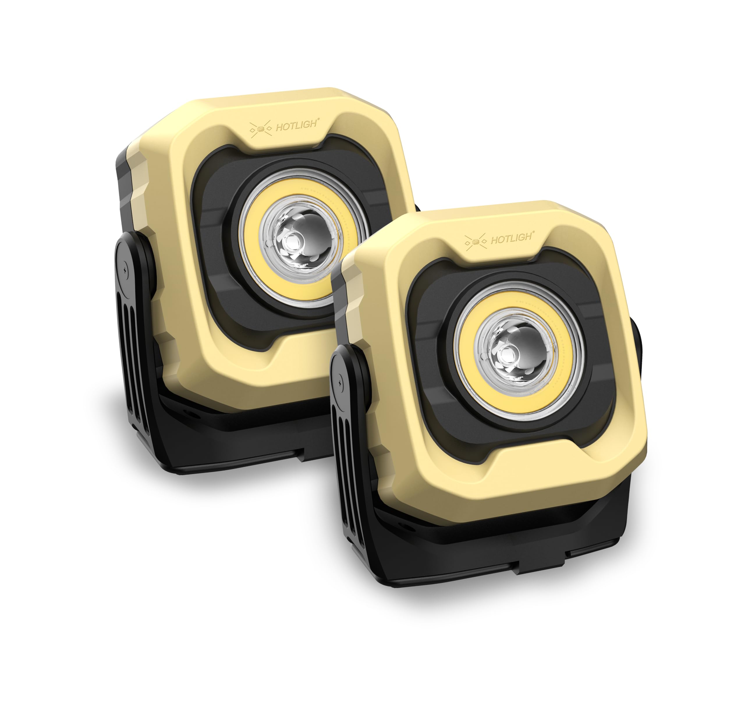 HOTLIGH Magnetic Work Light, 1200LM Magnetic Light with IPX4 Waterproof, 4000mAh Battery Led Work Light, Camping Light for Car R