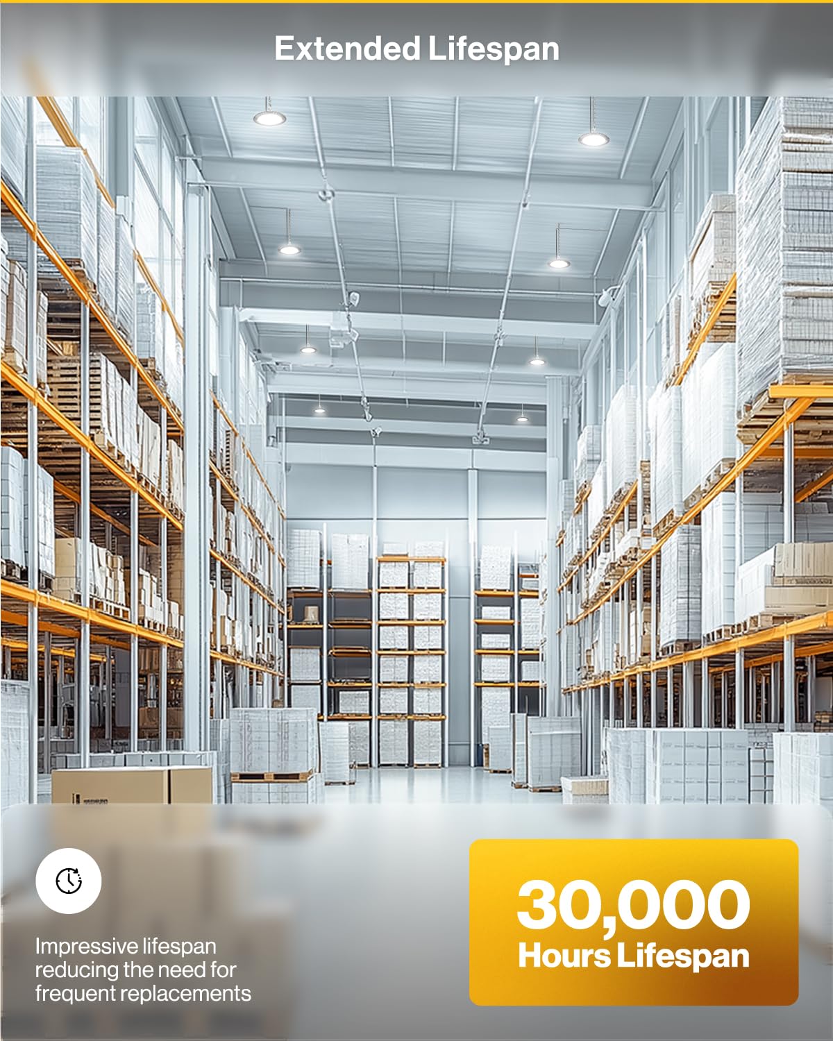 Sunco 10 Pack Ufo Led High Bay Light, Plug & Play Lighting For Warehouse, 4000K Cool White, 150W, Power Cord Included, 19500 Lm,