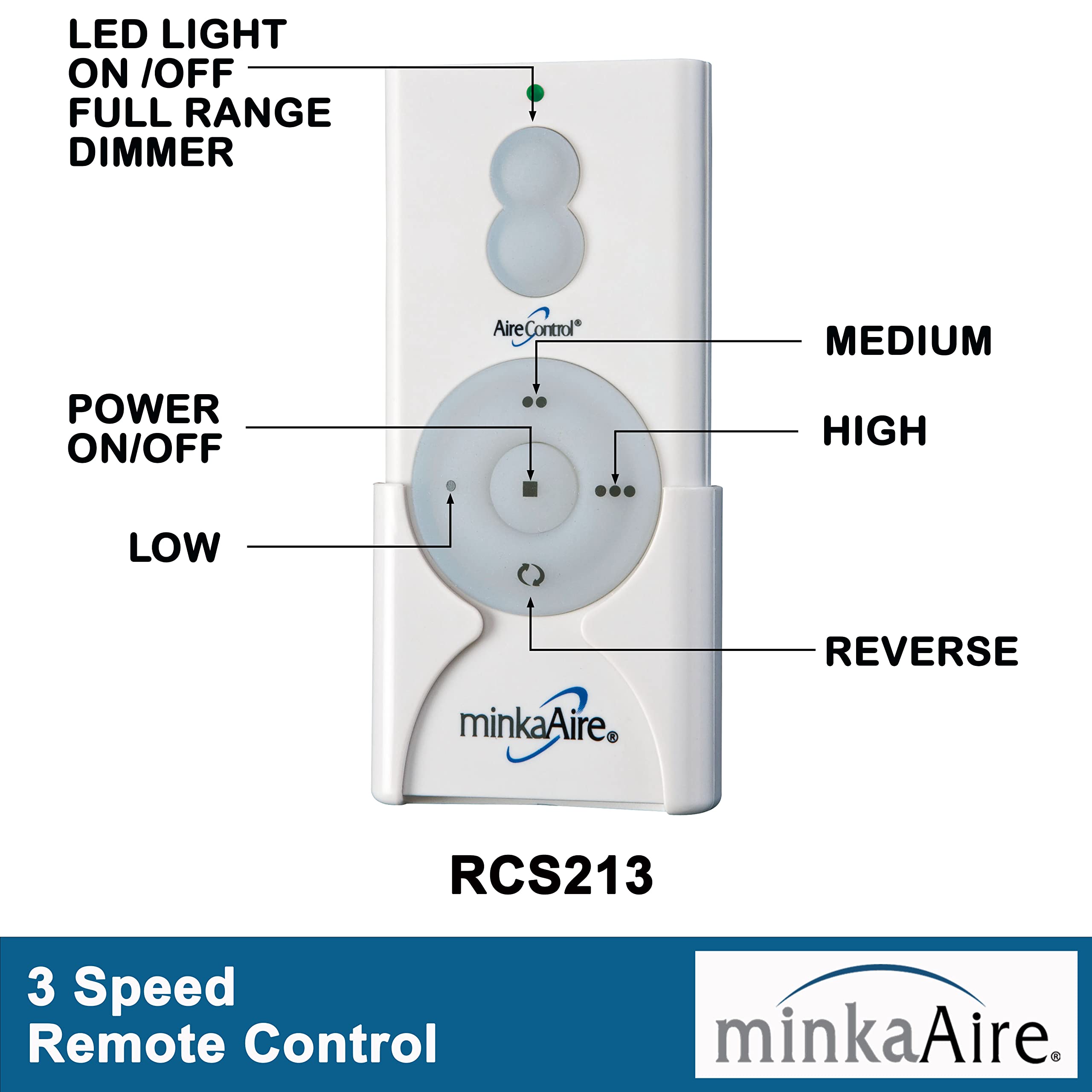 Minka-Aire F1000-Wh, Dyno, 52'' Ceiling Fan, White