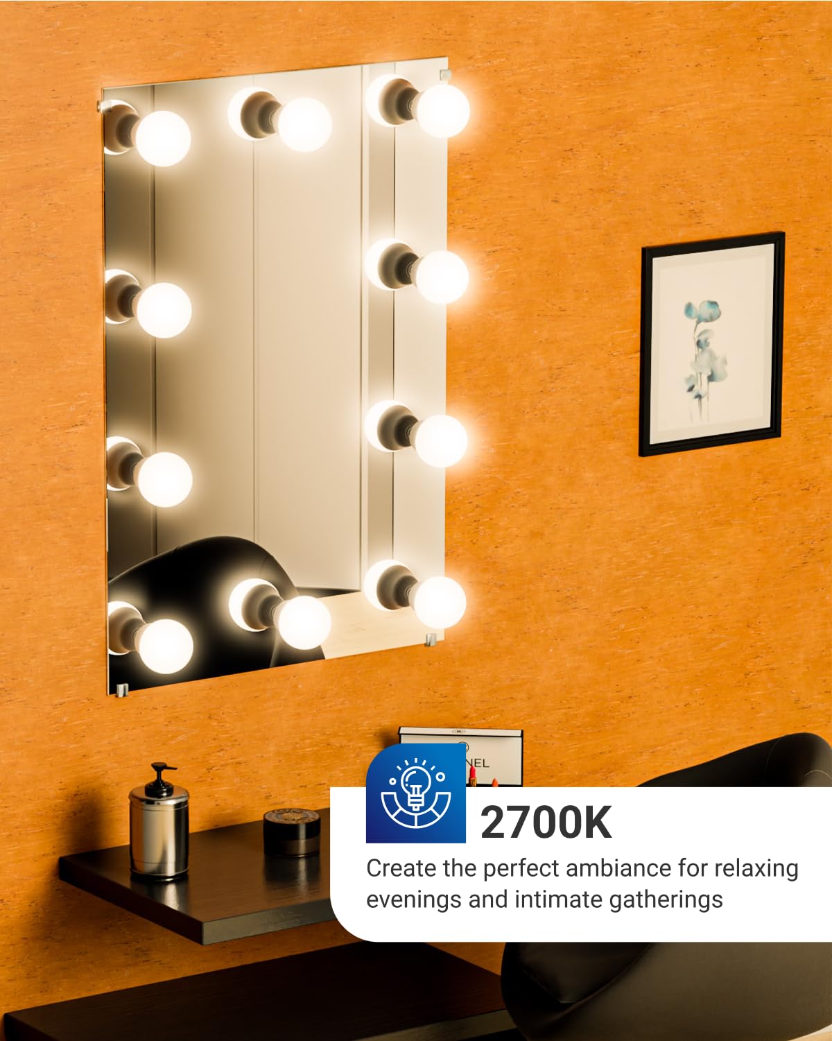 Sunco 10 Pack E12 LED Bulbs Candelabra CRI92 2700K Soft White, 5W Equivalent 40W, 450 Lumens, Small Edison Screw Base E12, Non-D