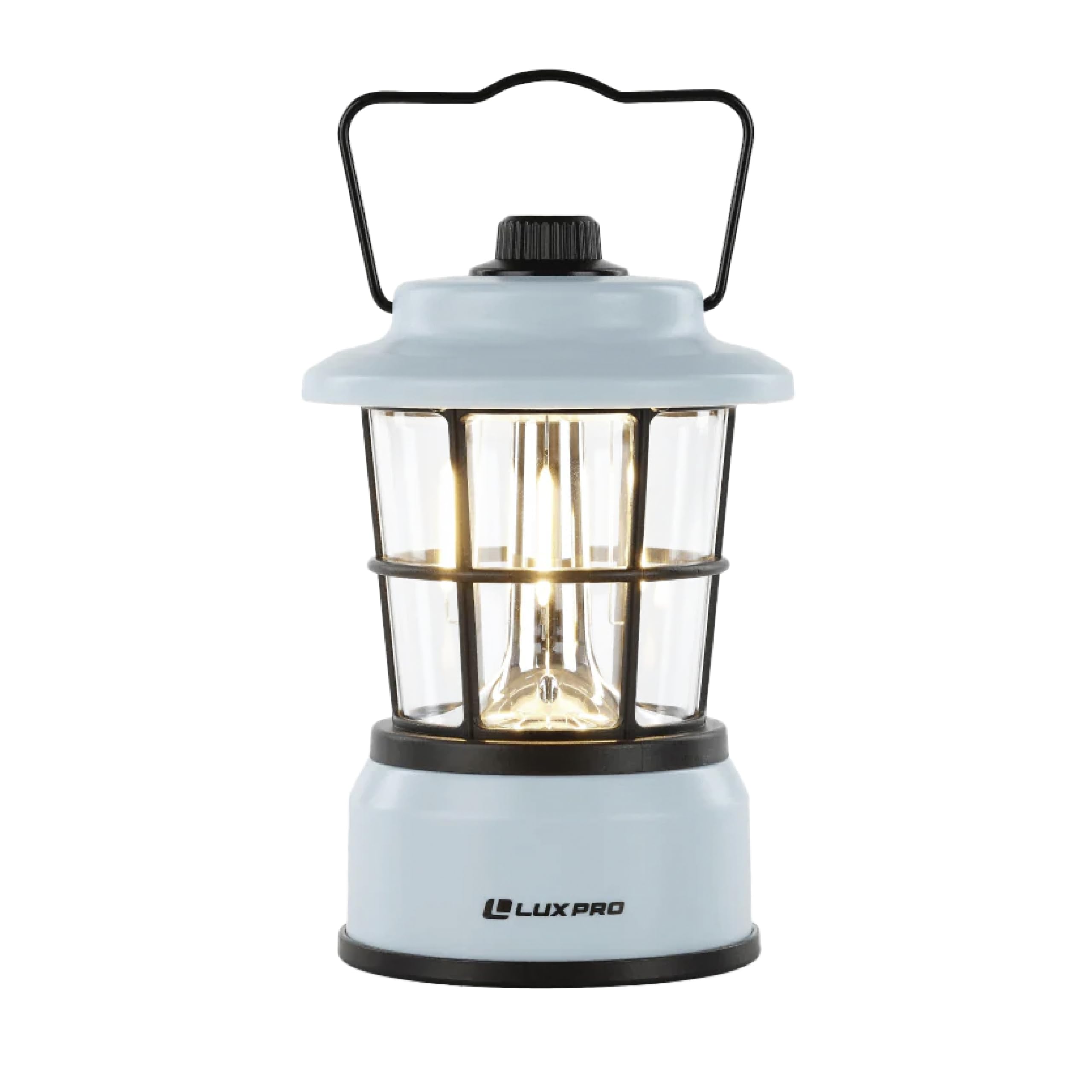Luxpro Lp1535 265 Lumen Retro Led Lantern - Battery-Powered Emergency Lantern - Led Lamp For Power Outages, Emergency Kit, Or Su