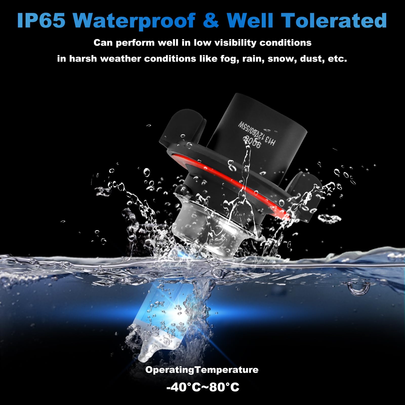 Fit for Dodge Ram 1500 2500 3500 2006 2007 2008 & 2-Headlamps with projector (2009-2012) High Performance Halogen Headlight Bulb