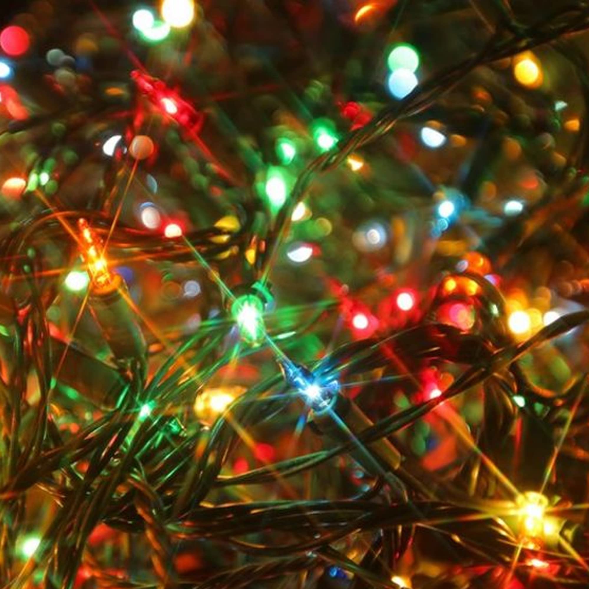 Dazzle Bright Mini String Lights, 33FT 150 Count, Multicolor Incandescent Fairy Lights for Indoor/Outdoor Christmas Decor