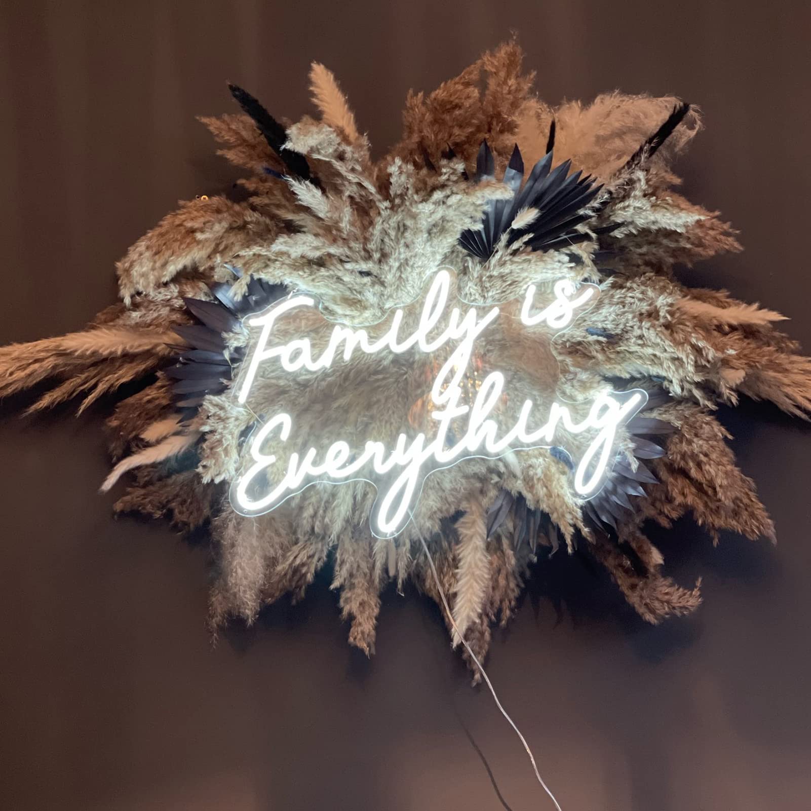 Binager Custom Neon Sign, Personalized LED Name Wall Decor, 15x30 inches, Eco-Friendly Materials, Customizable Color