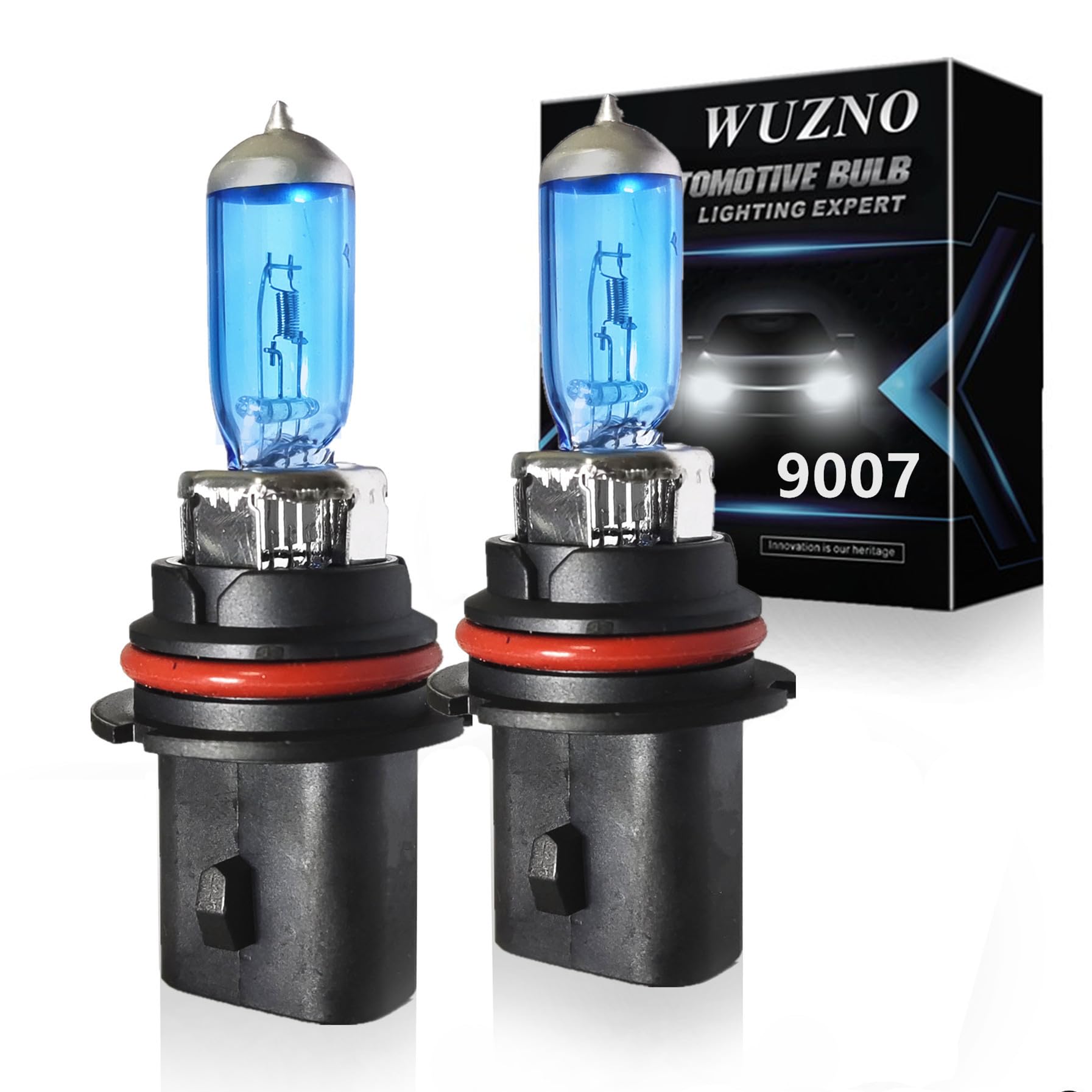 9007/HB5 Halogen Headlight Bulb 12V 65/55W White 5000K Lights Headlamp Bright 9007