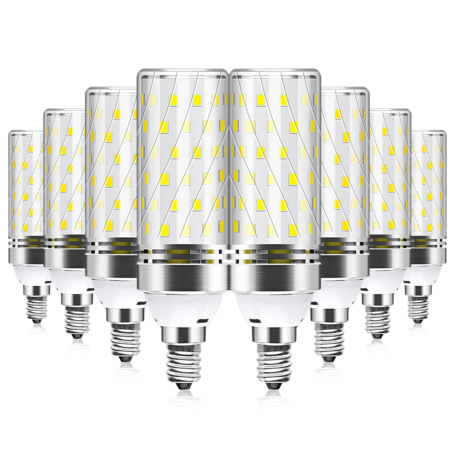 Ygs-Tech E12 Led Bulb, 4000K Nature White Light Bulbs, 16W 1500Lm Led Corn Bulb, 120W Incandescent Bulb Equivalent, Non-Dimmable