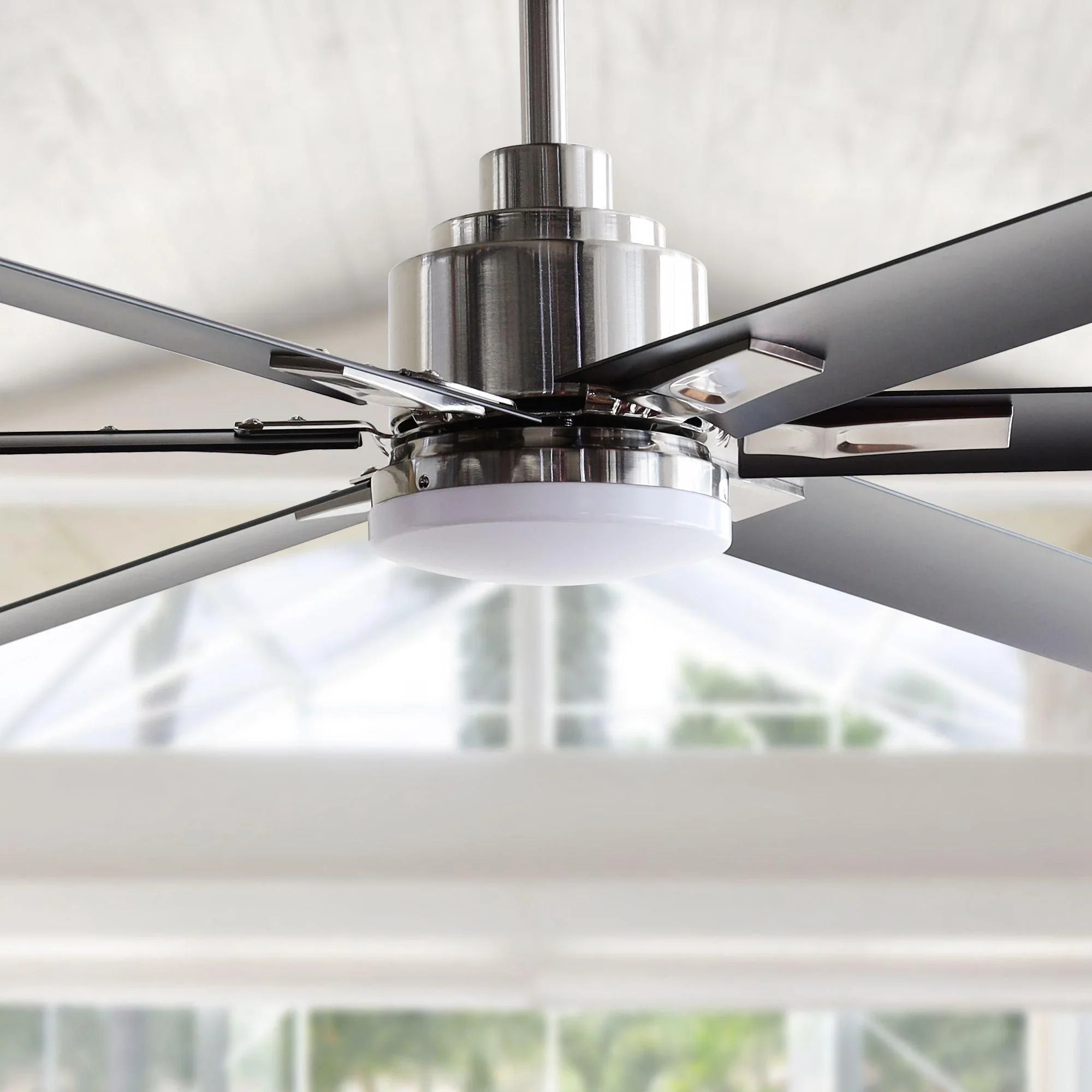 72" Bankston 6-Blade Led Ceiling Fan with Remote Light Kit Included