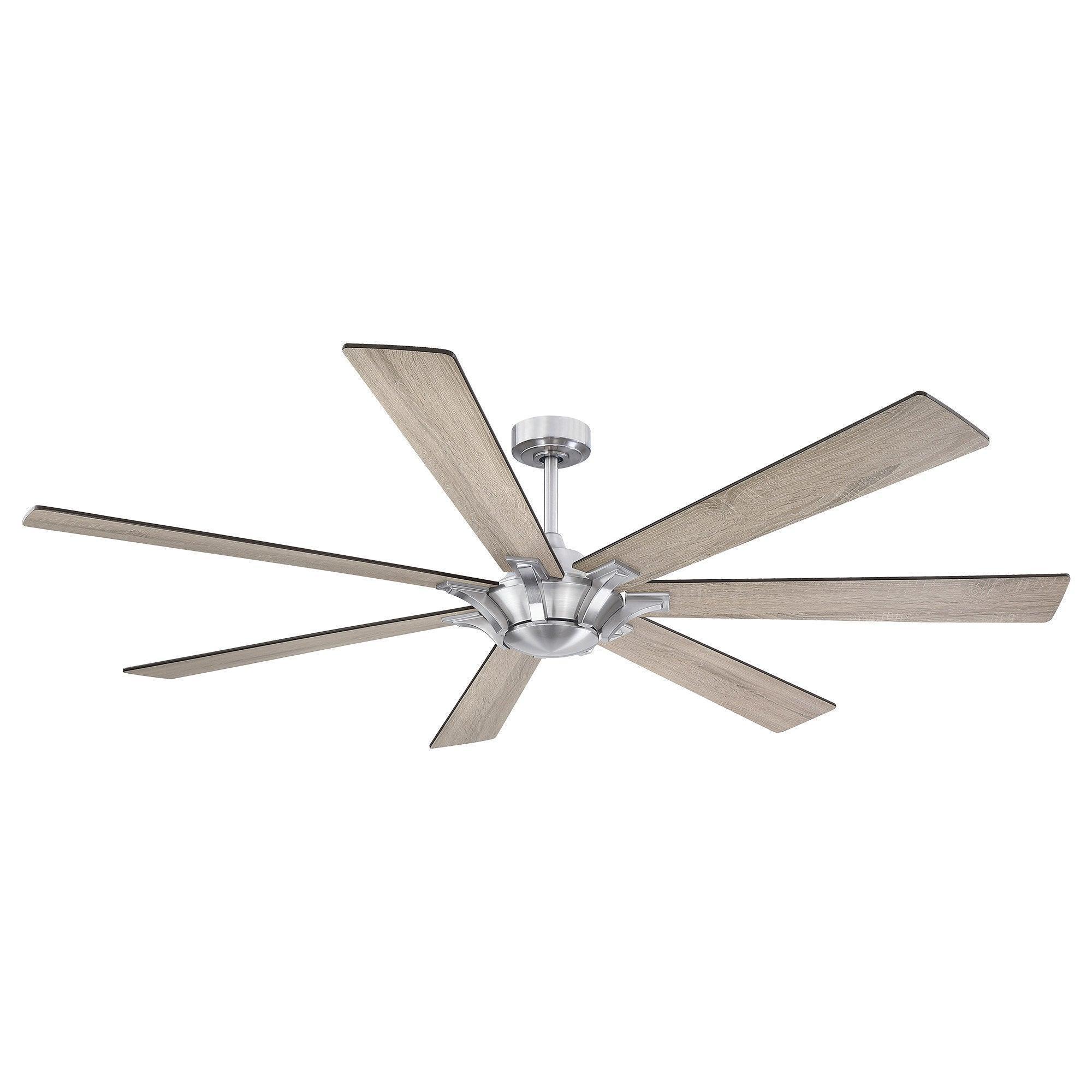72 Modern Rustic Ceiling Fan 7-Blades