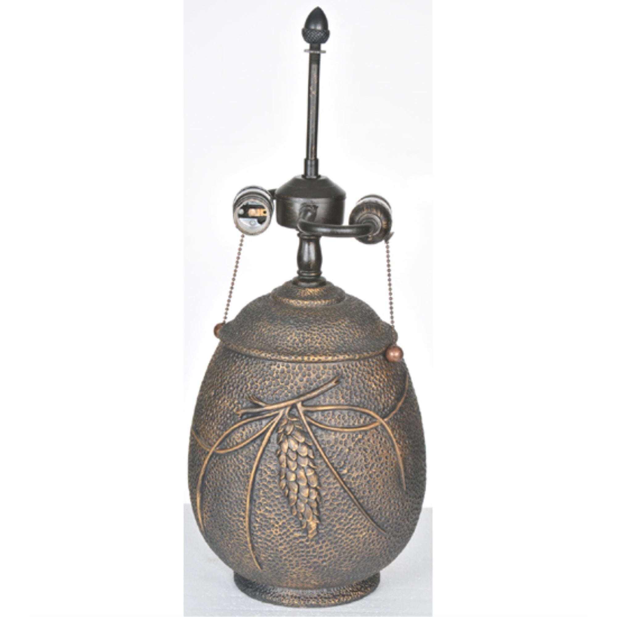 Meyda Tiffany Lighting, 19.5in Height, Metal, Bronze/Dark, Model 72546