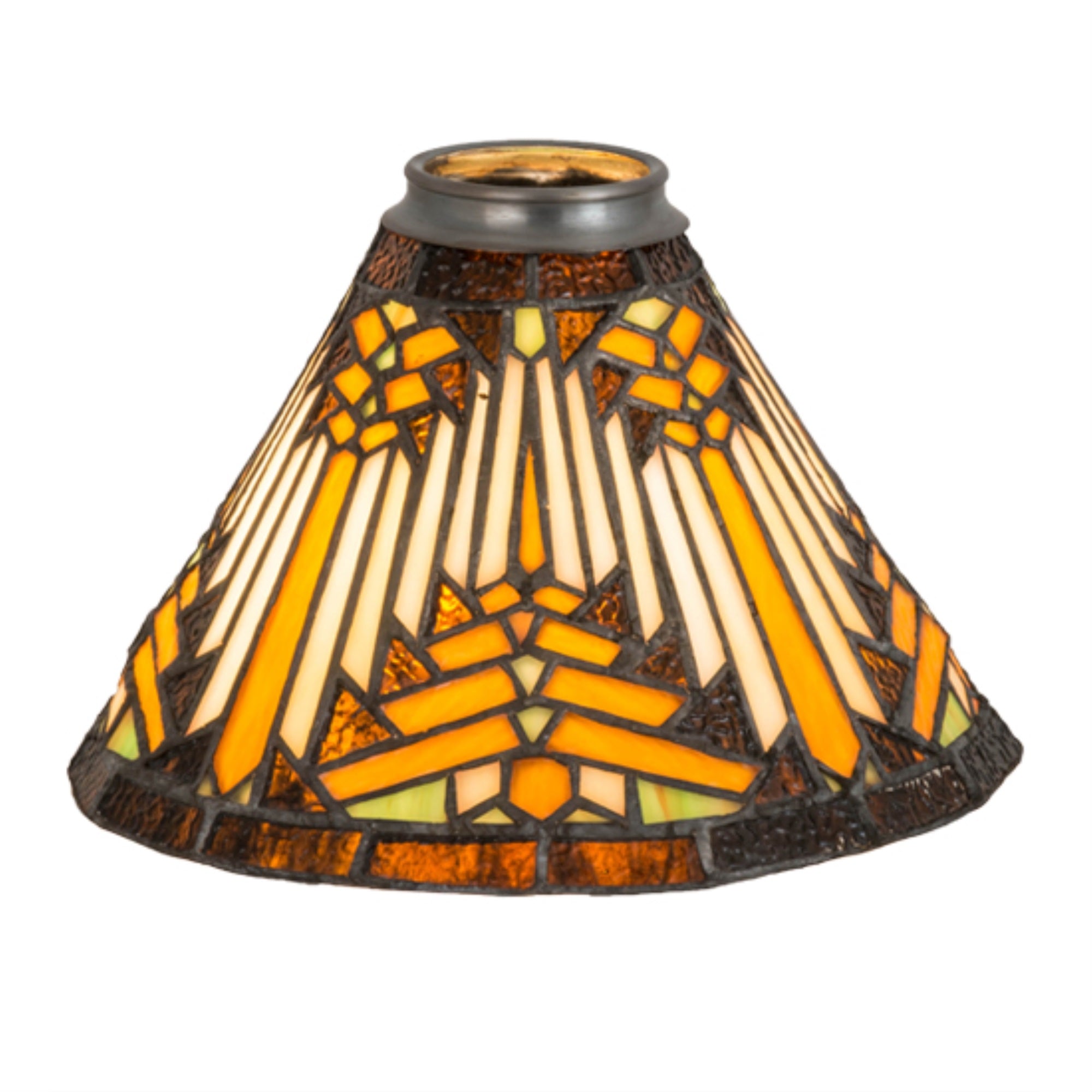 8 inch Wide Nuevo Mission Cone Shade
