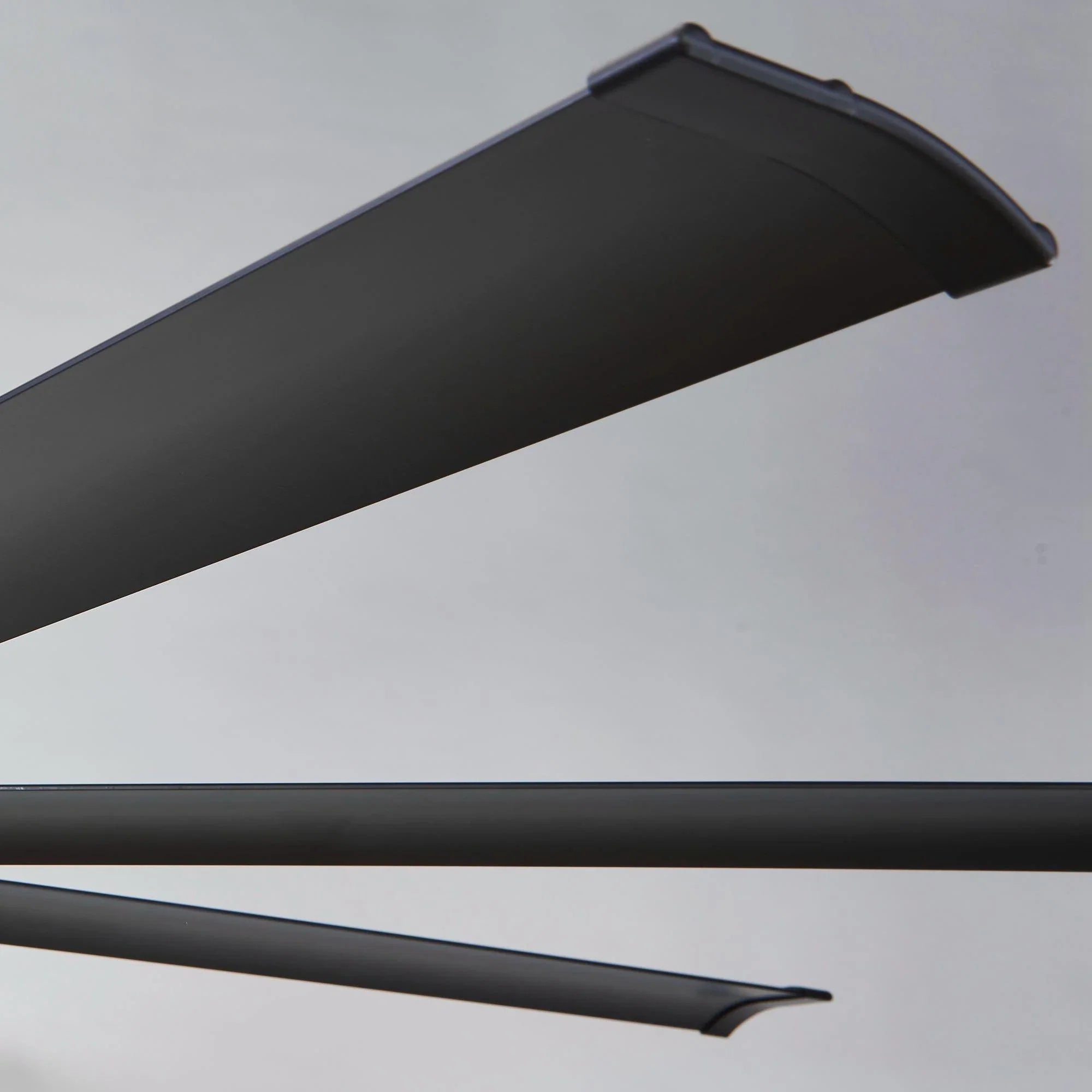75" Industrial DC Motor Downrod Mount Reversible Ceiling Fan with Lighting and Remote Control