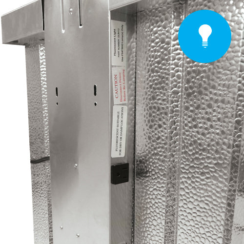 2 Foot T5 High Output Fluorescent Grow Light Fixture