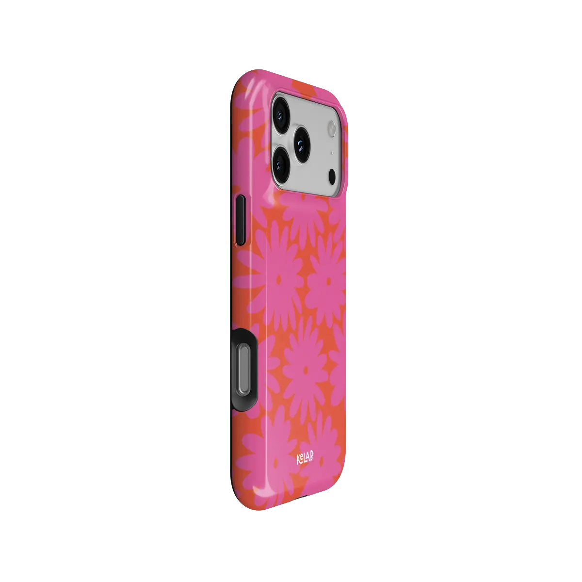 Sunflare Daisy | Pink Daisy Floral iPhone Case