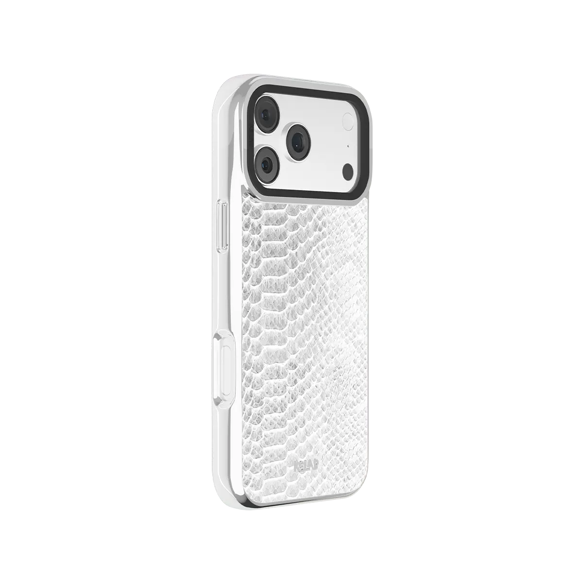 White Venom | Snake Skin Print iPhone Case
