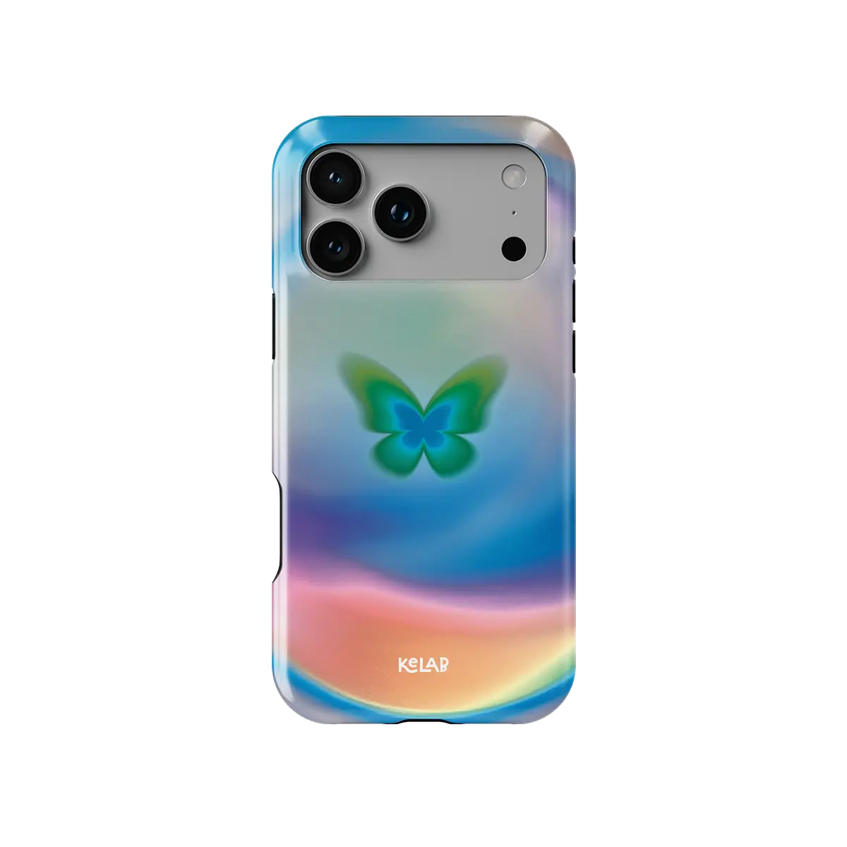 Celestial Wings | Gradient Butterfly iPhone Case