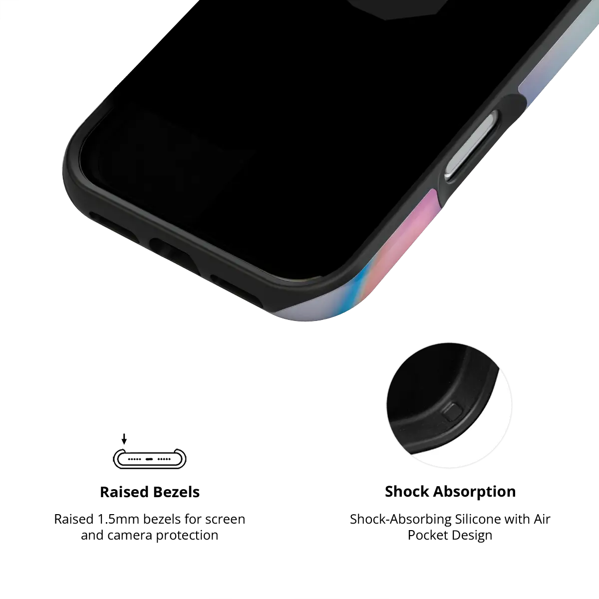 Celestial Wings | Gradient Butterfly iPhone Case