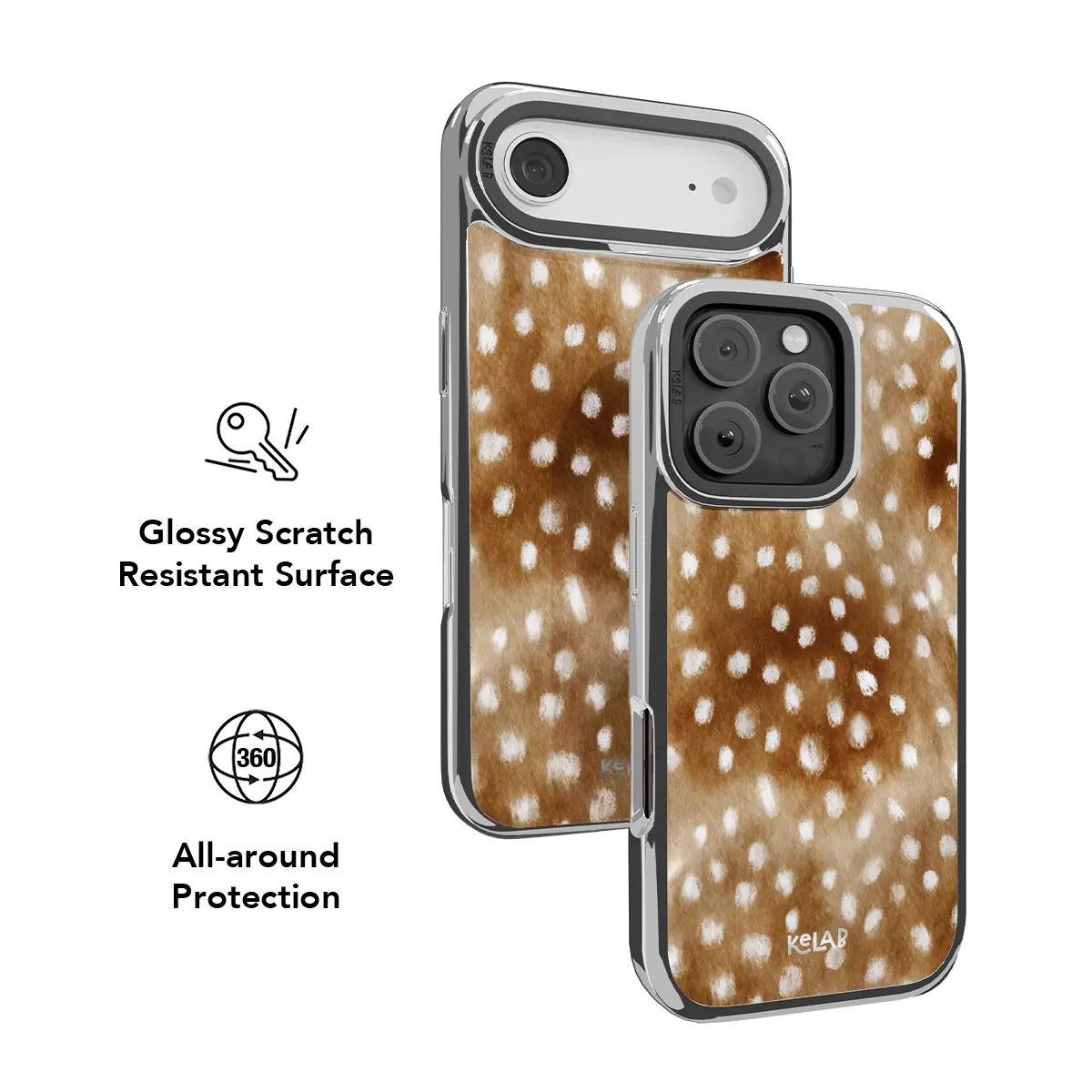 Doe Eyed Drift | Deer Print iPhone Case