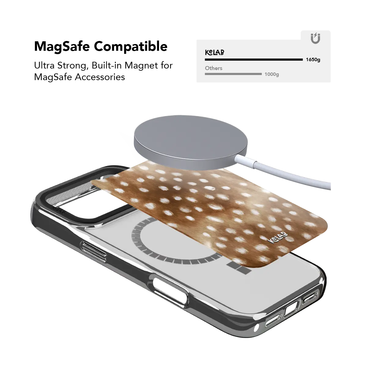 Doe Eyed Drift | Deer Print iPhone Case